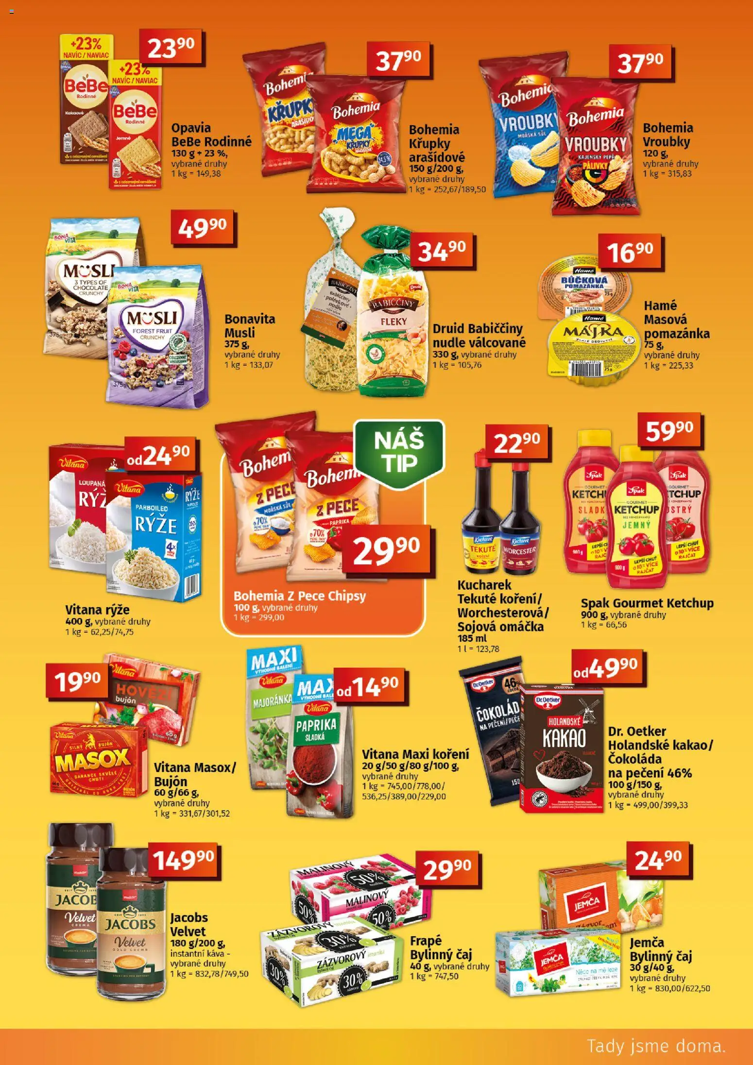 Coop leták - Tuty od 07.10.2026 | Strana: 7 | Produkty: Sójová omáčka, Bujón, Velvet, Nudle