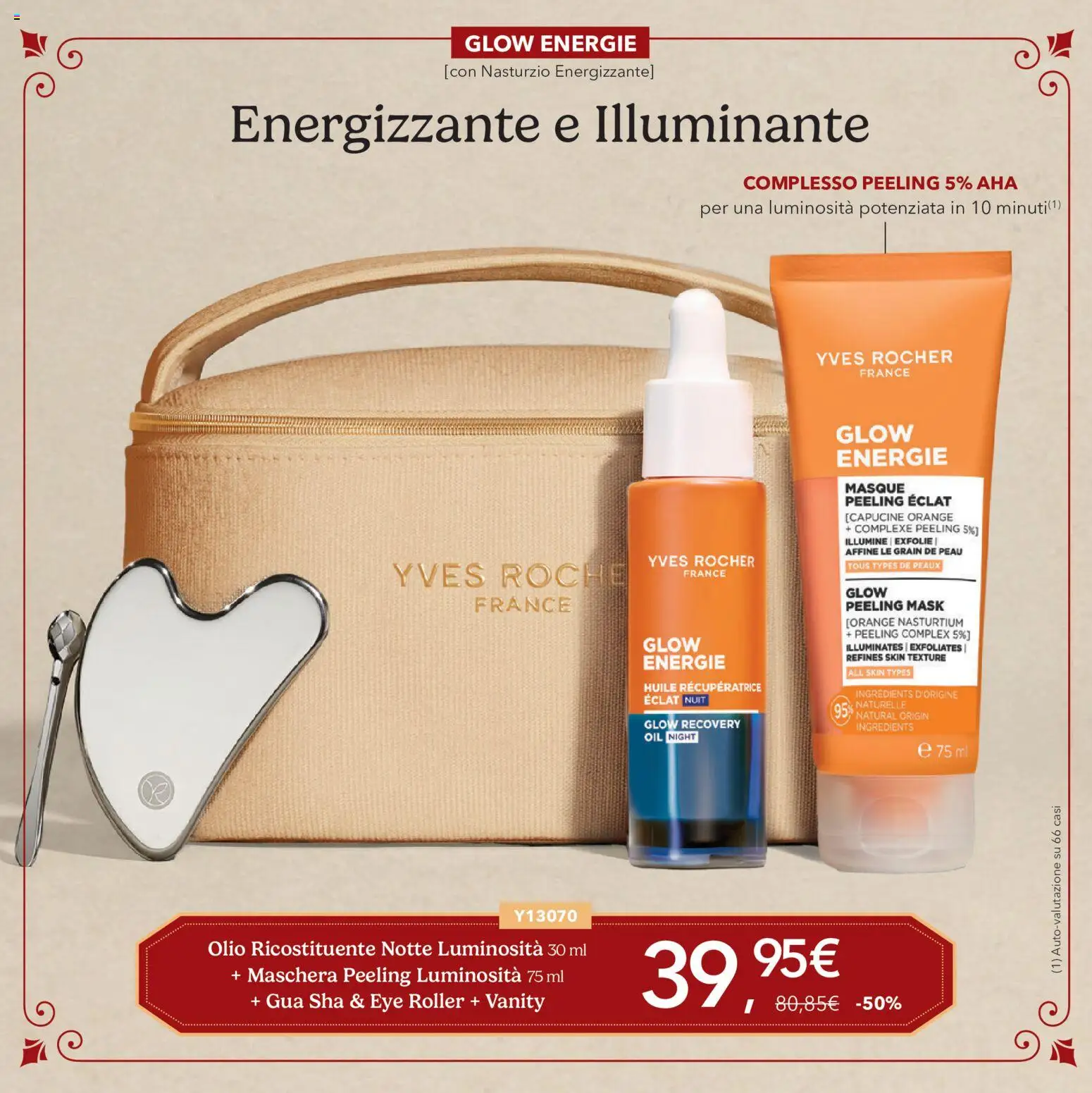 Volantino Yves Rocher del 20/10/2026 | Pagina: 37 | Prodotti: Illuminante, Maschera, Peeling, Olio