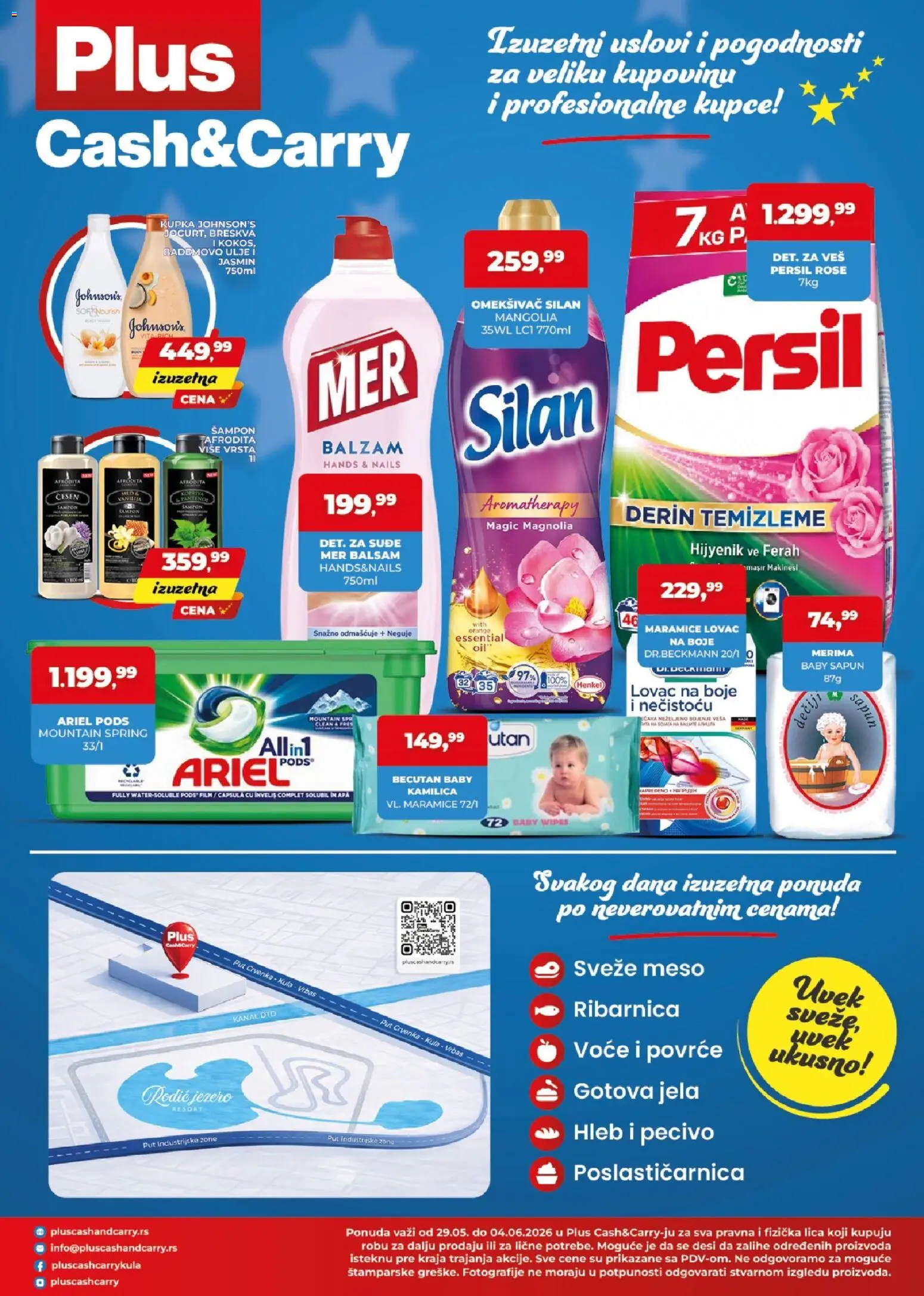 Plus Cash & Carry katalog - važi od 29.05.2026 | Strana: 4 | Proizvode: Silan, Šampon, Breskva, Persil