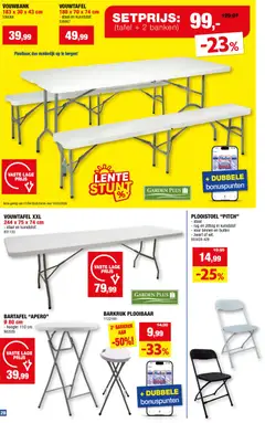 Hubo folder - Voorbeeld van een folder van Hubo, geldig van 29.04.2026 | Pagina: 28 | Producten: Zitting, Tafel