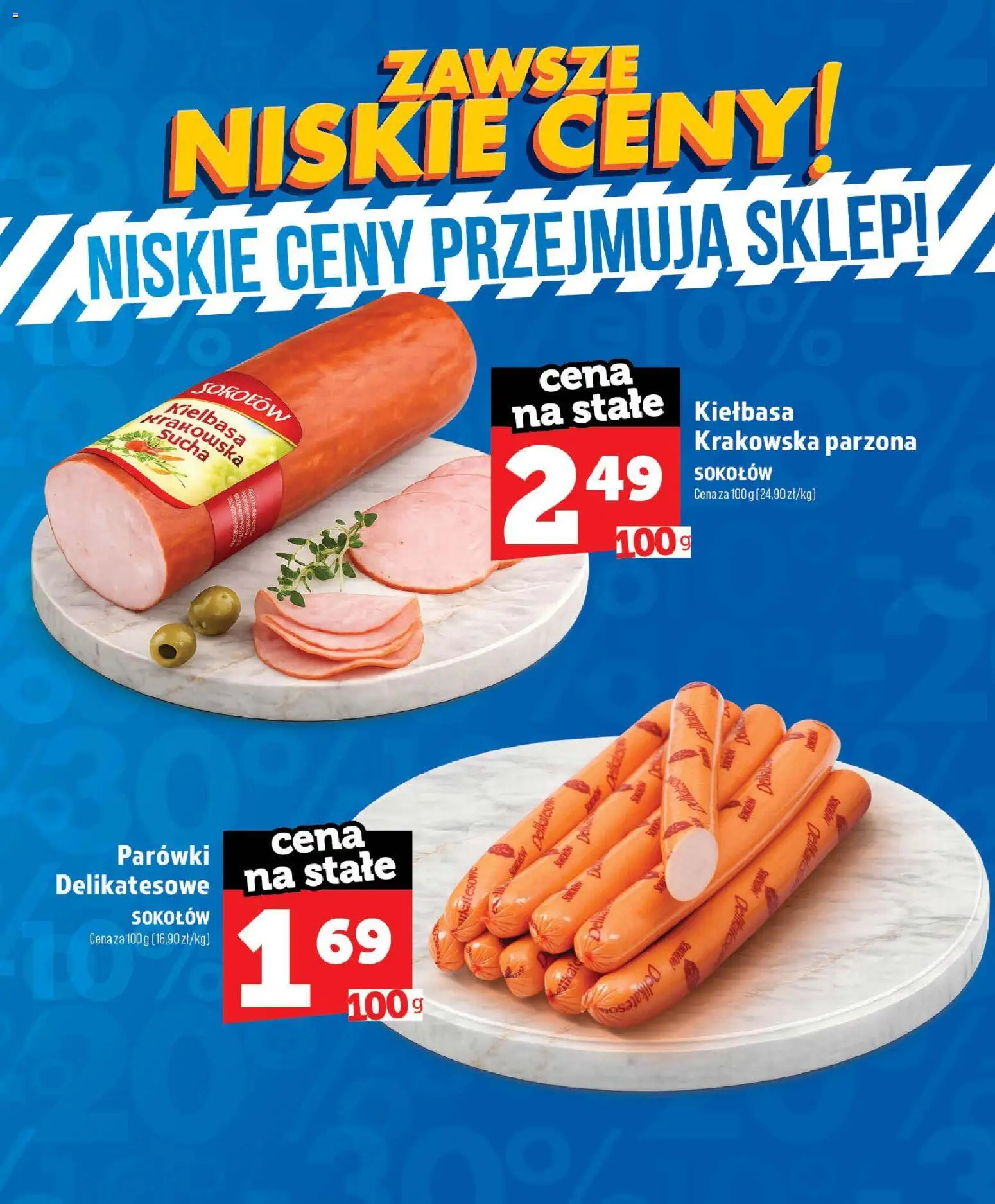 Topaz gazetka - Zawsze Niskie Ceny od 01.07.2026 | Strona: 2 | Produkty: Kiełbasa, Kiełbasa sucha, Parówki