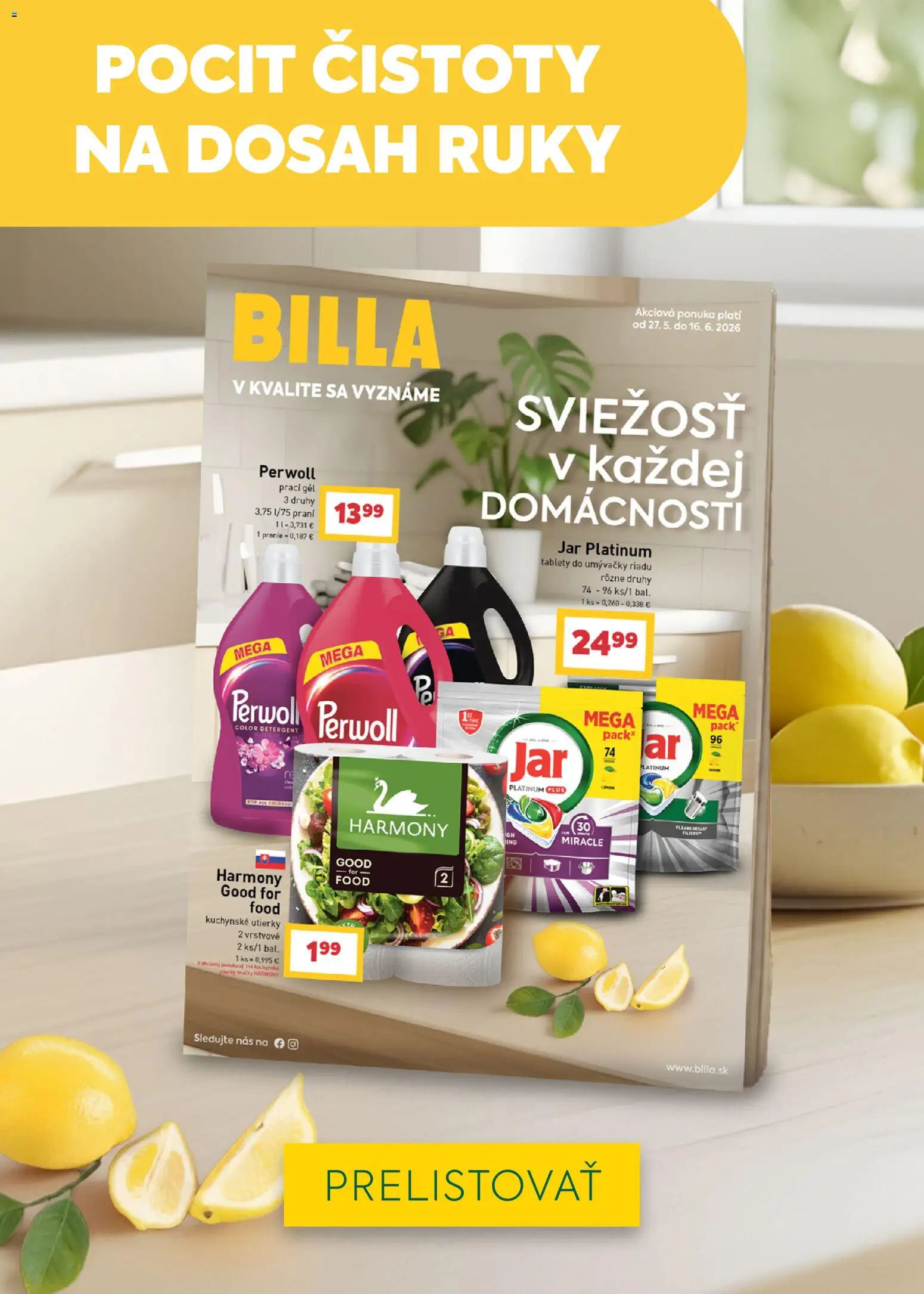 Nové Billa akcie – leták je platný od 03.06.2026 | Strana: 27