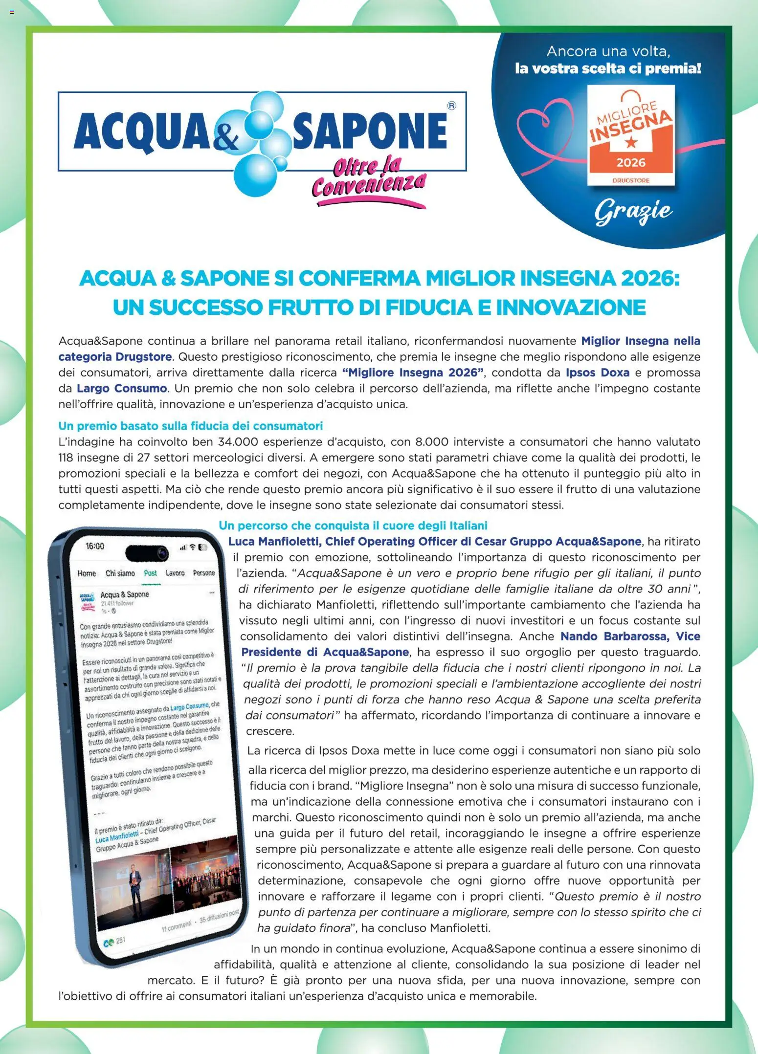 Volantino Acqua e Sapone del 20/09/2026 | Pagina: 17