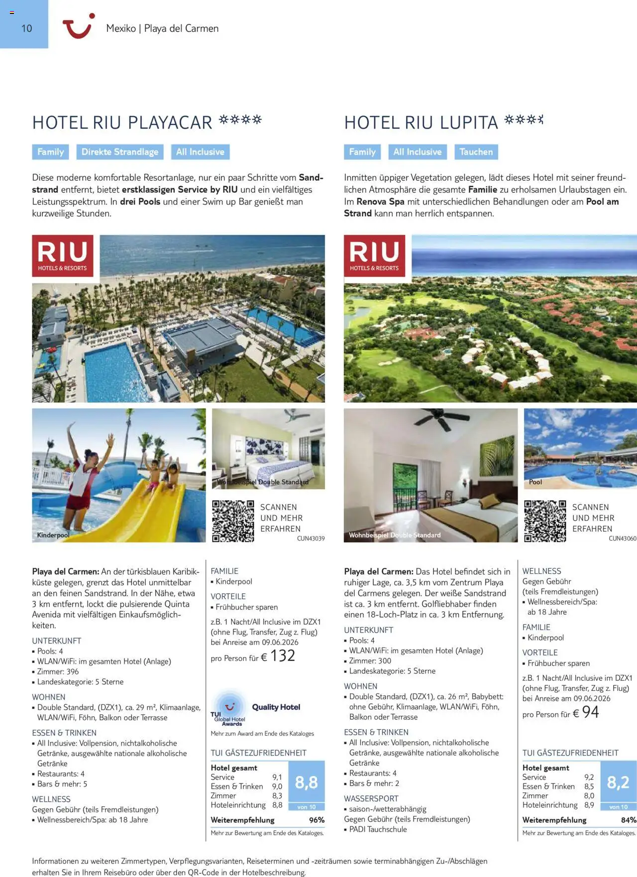 TUI Prospekt Mittelamerika & Karibik 2025/26 – gültig ab 01.11.2025 | Seite: 10 | Produkte: Babybett