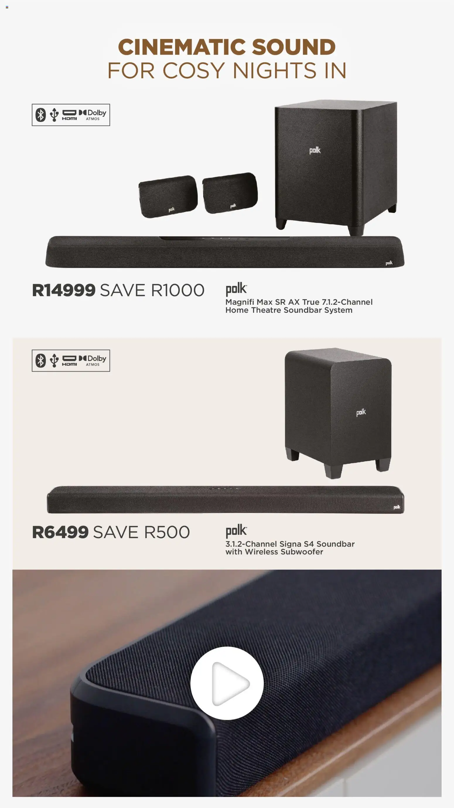 New House and Home catalogue – valid from 20/07/2026 | Page: 30 | Products: Soundbar, Subwoofer