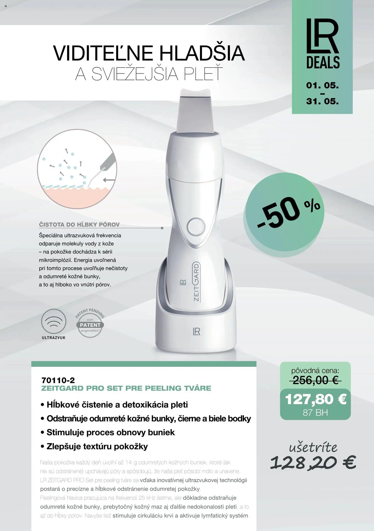 Nové LR akcie – leták je platný od 15.05.2026 | Strana: 19 | Produkty: Peeling