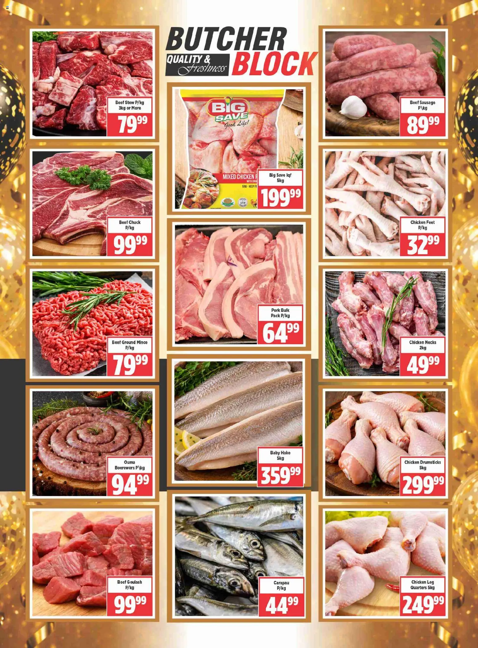 New Big Save catalogue – valid from 26/06/2026 | Page: 2 | Products: Boerewors, Chicken, Pork, Sausage