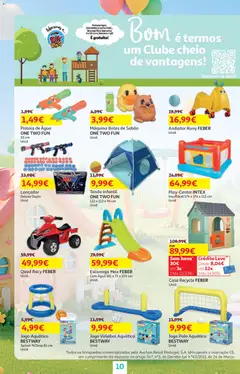 Pré-visualização Auchan Vida no Exterior + Dia da Criança válido de 22.05.2026 | Página: 10 | Produtos: Agua, Tenda, Sabão