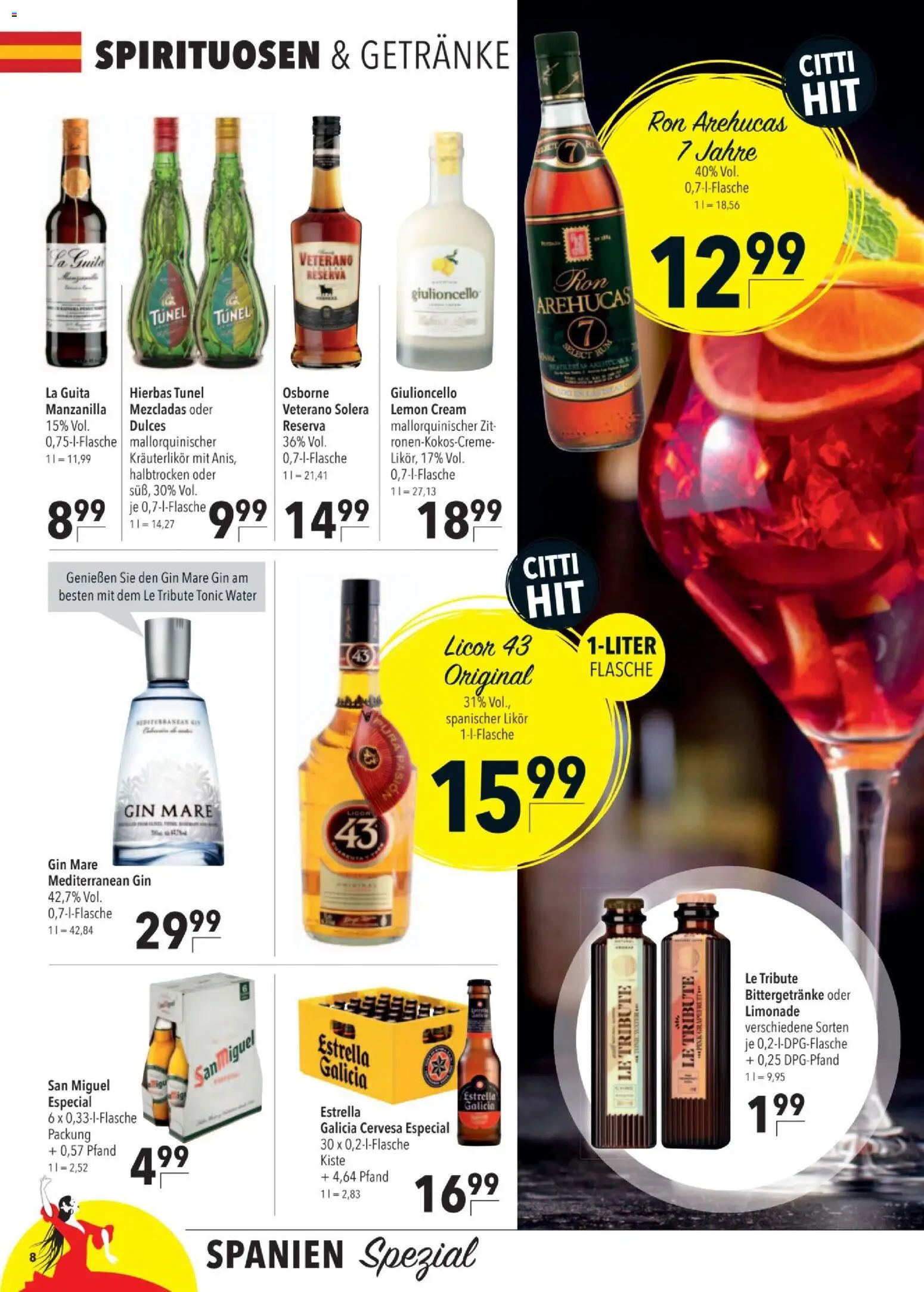CITTI tilbudsavis – gyldig fra 15.04.2026 | Side: 8 | Produkter: Gin