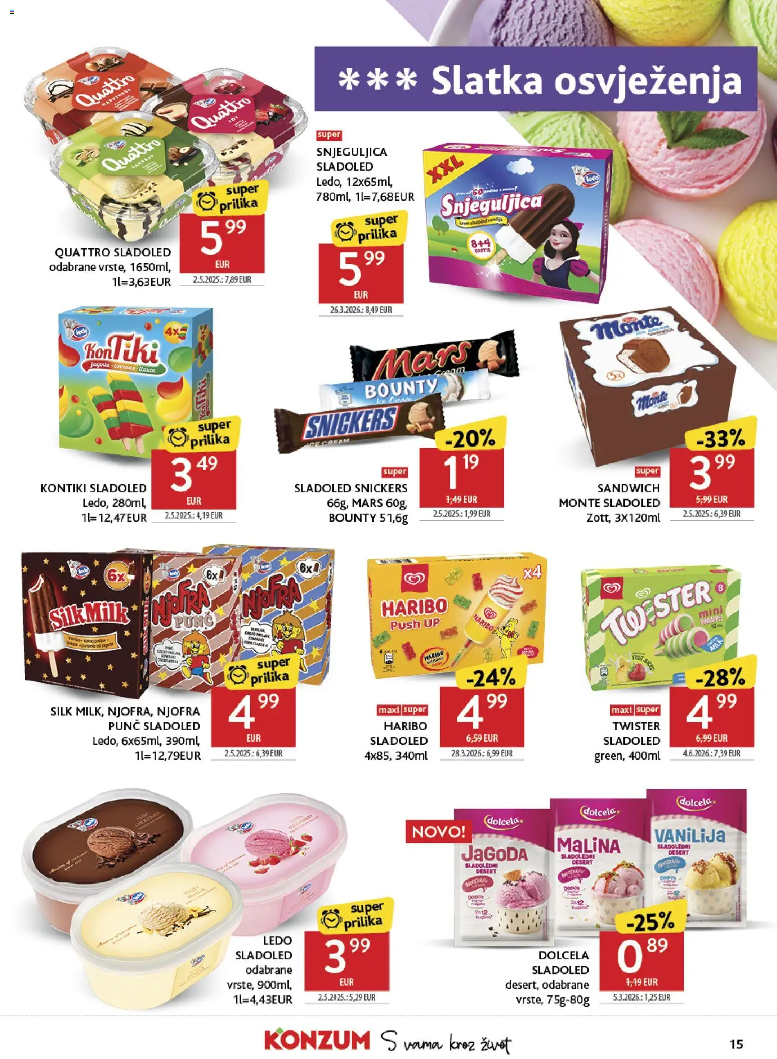 Konzum katalog | vrijedi od 24.06.2026 | Stranica: 15