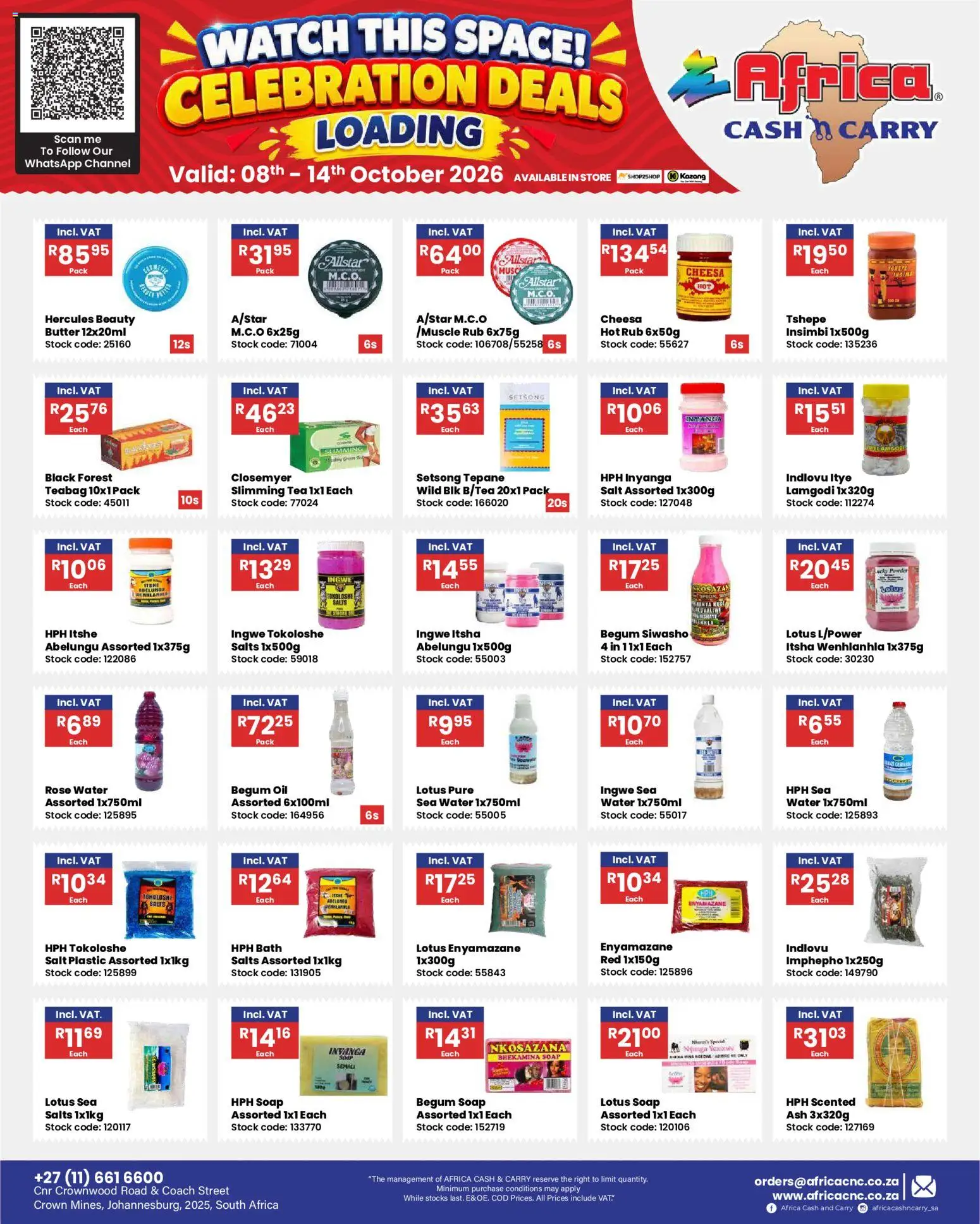 New Africa Cash & Carry catalogue – valid from 08/10/2026 | Page: 20