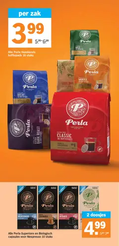 Perla Superiore en Biologisch capsules voor Nespresso 10 stuks, Perla Superiore en Biologisch capsules voor Nespresso 10 stuks - Voorbeeld van een folder van Albert Heijn, geldig van 20-07-2026 | Pagina: 25