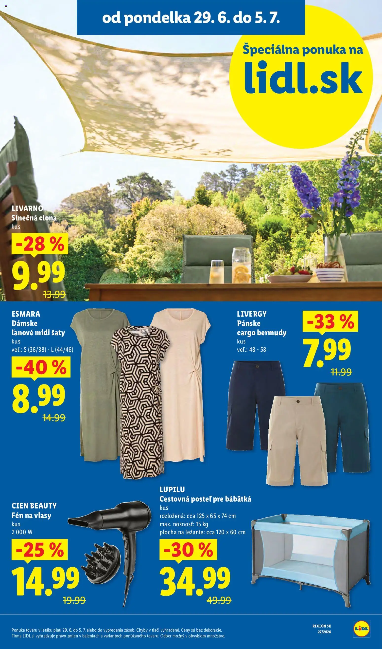 Nové Lidl akcie – leták je platný od 29.06.2026 | Strana: 7