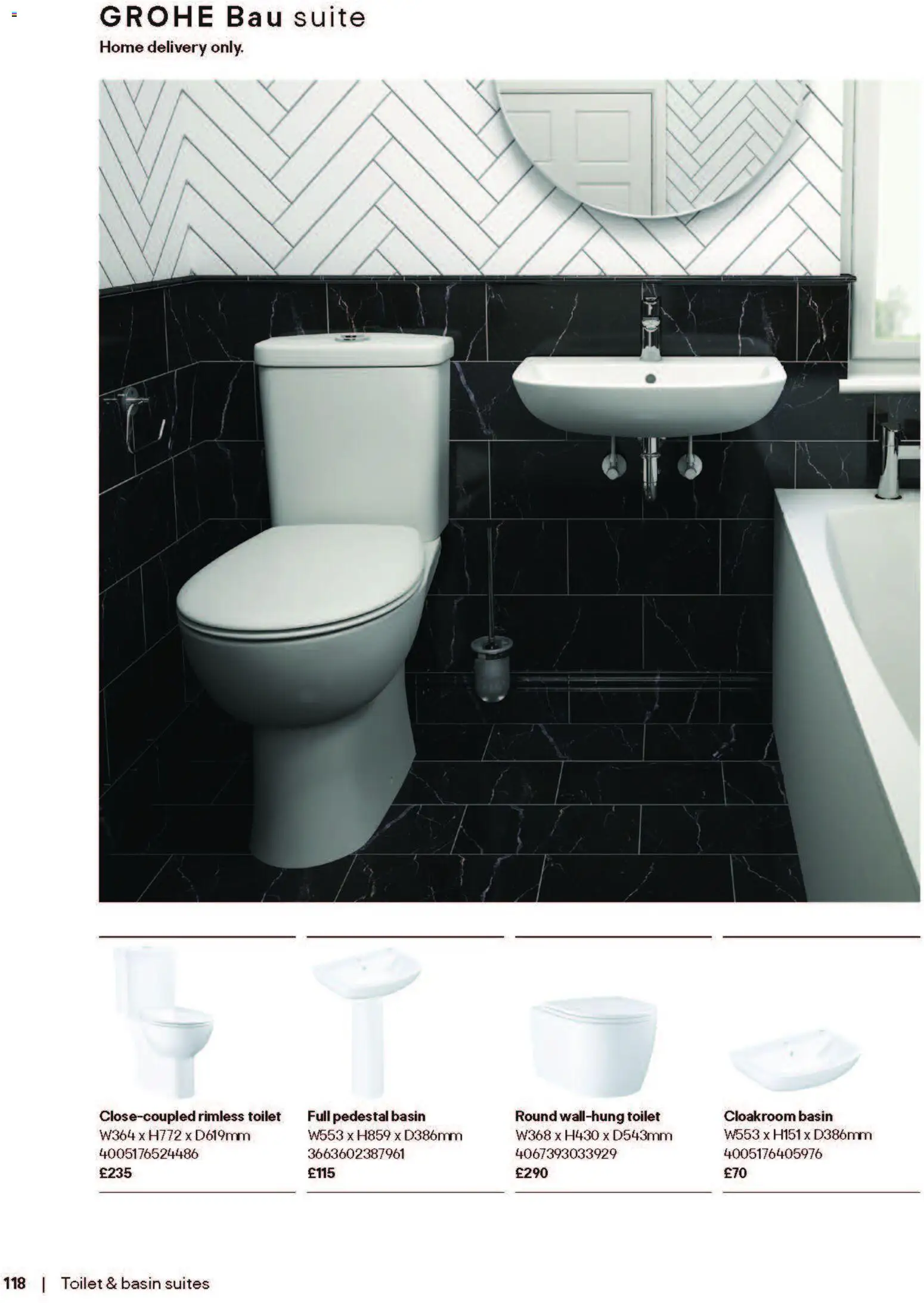 {H1} | Page: 118 | Products: Toilet