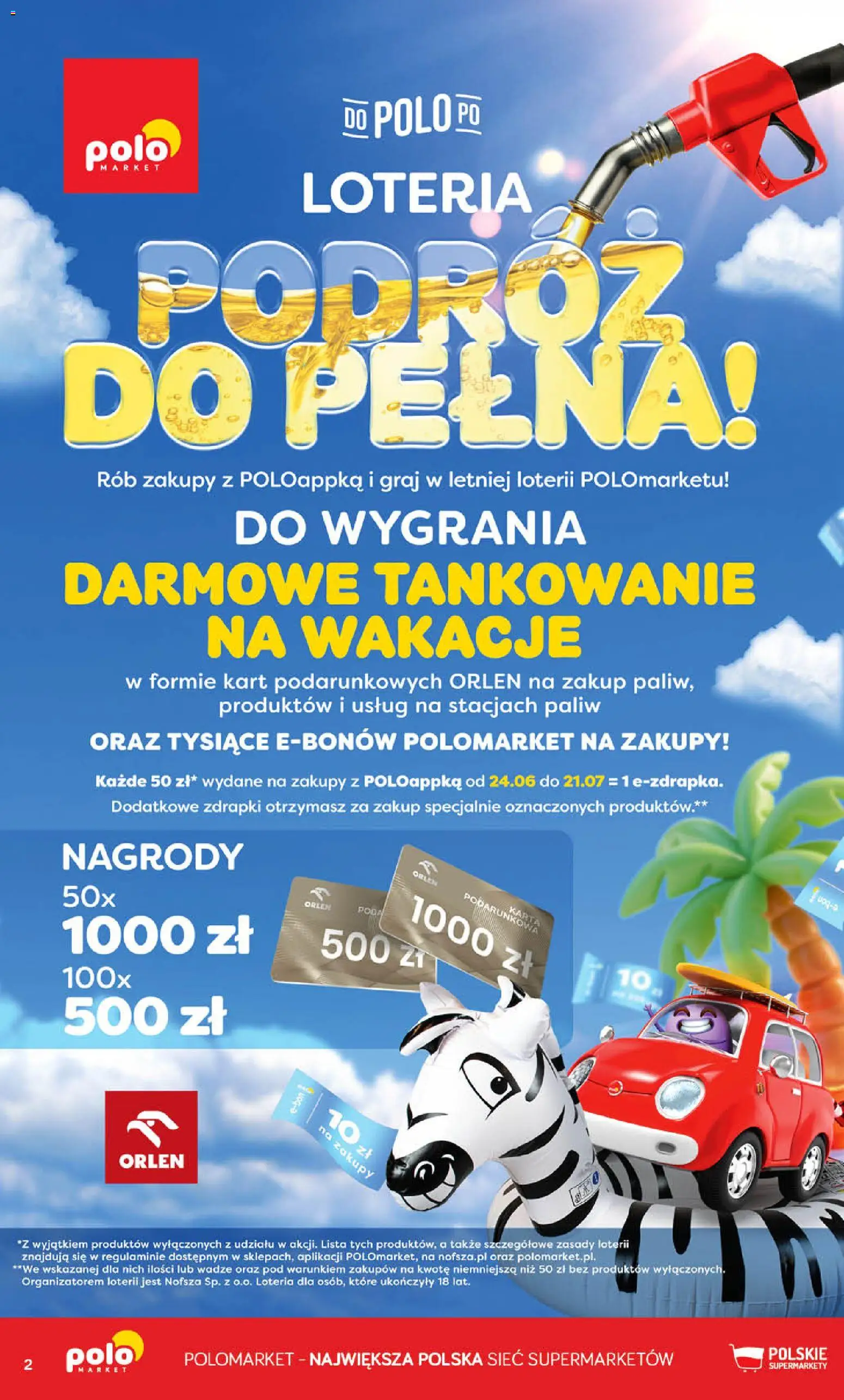 POLOmarket gazetka od 08.07.2026 | Strona: 2 | Produkty: Karta