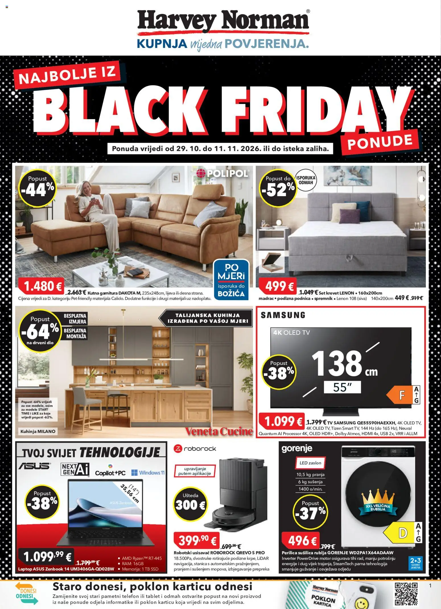 Harvey Norman katalog | vrijedi od 29.10.2026 | Stranica: 1