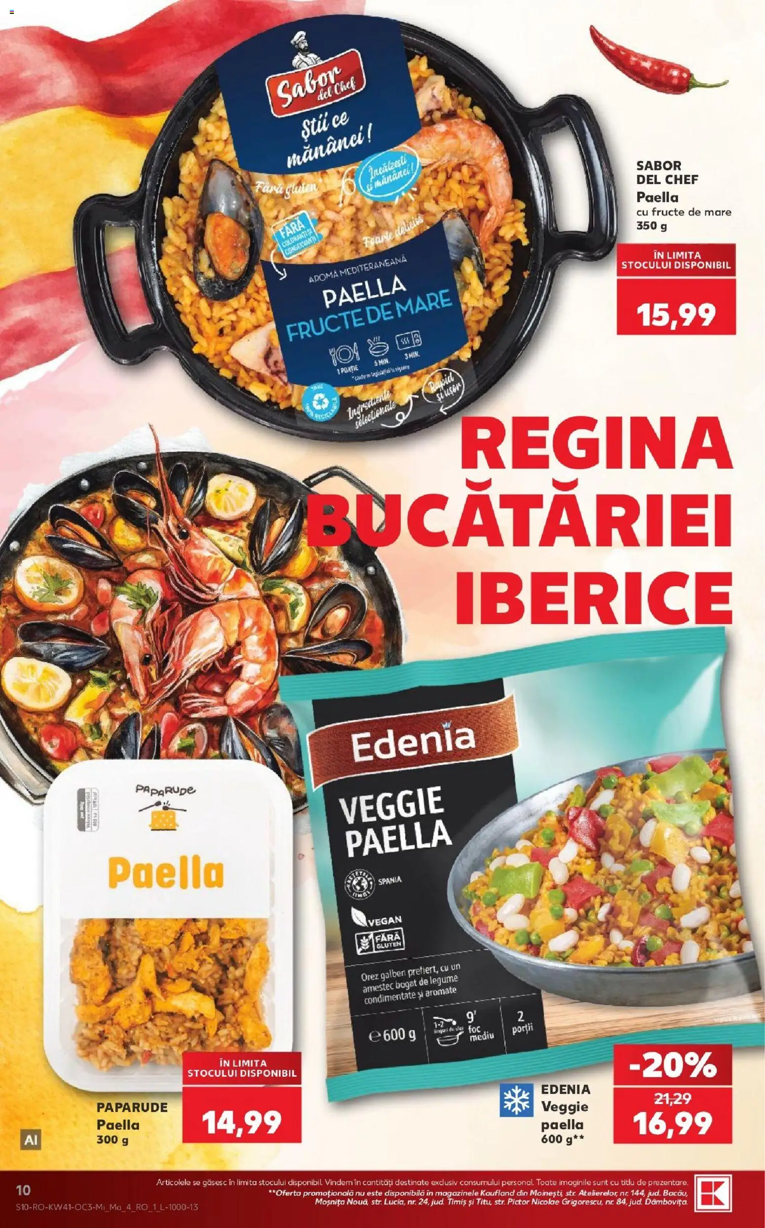 Kaufland Miercurea Ciuc 07.10.2026 - Revista si Oferta | Pagină: 10 | Produse: Orez, Amestec, Legume, Fructe