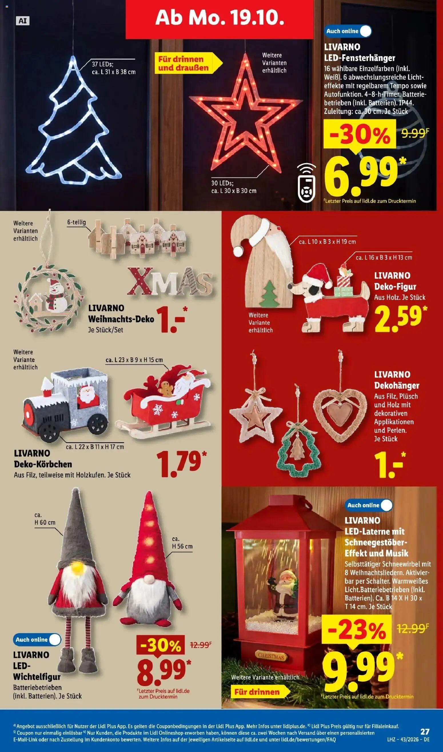 Lidl Prospekt Mahlow (ab 19.10.2026) zum Blättern » Angebote | Seite: 39 | Produkte: Batterie, Tempo