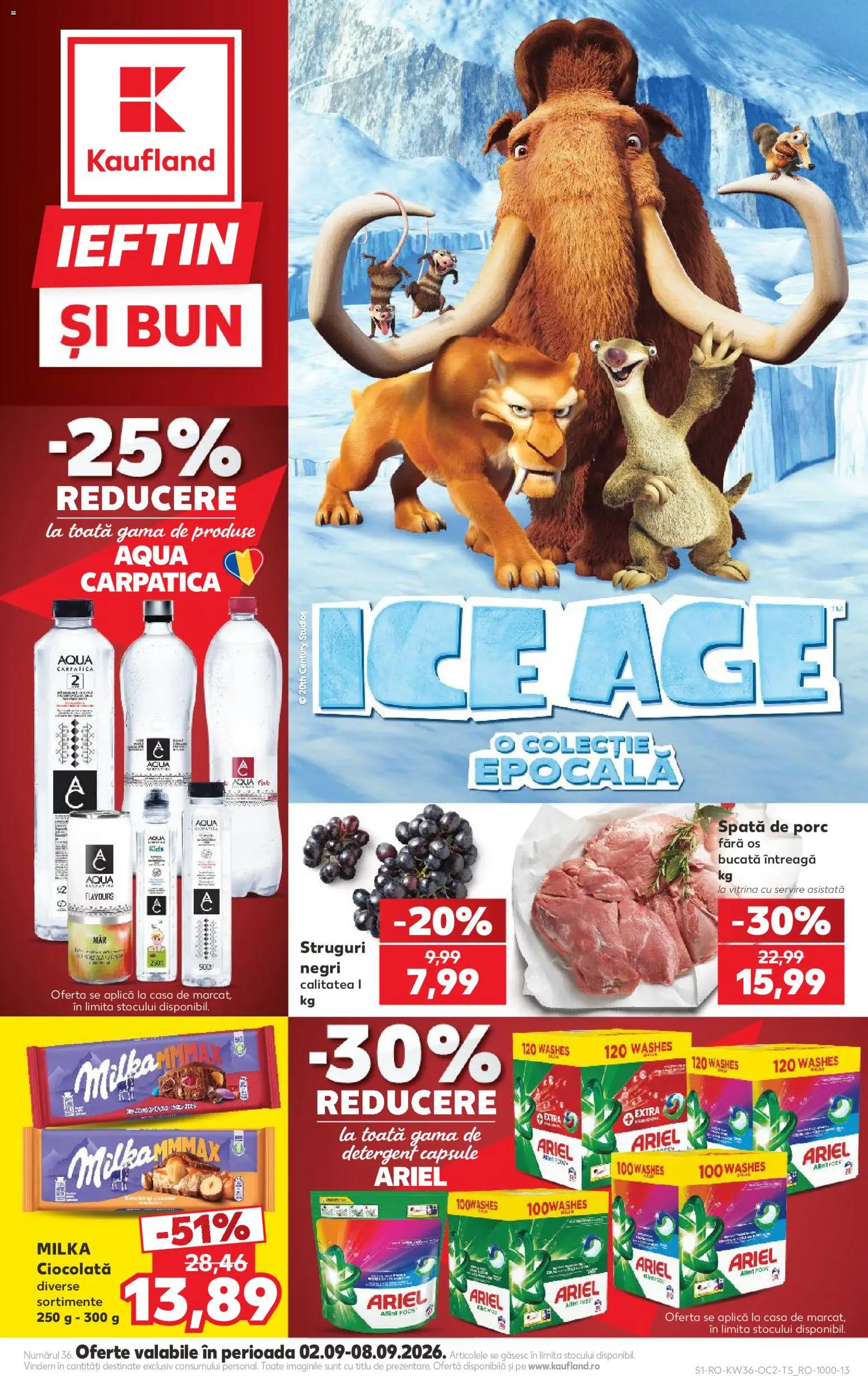 Noul catalog Kaufland – valabil de la 02.09.2026 | Pagină: 1