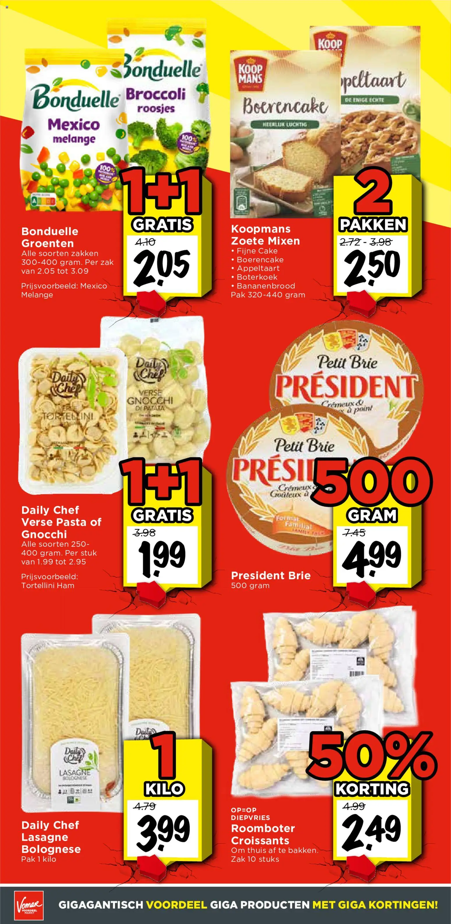 {H1} | Pagina: 17 | Producten: Broccoli, Pasta, Zak, Appeltaart