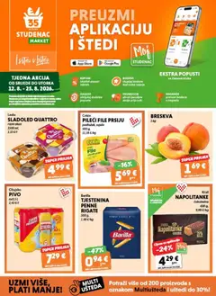 Studenac Katalog - Pregled kataloga iz trgovine Studenac, vrijedi od 12.08.2026
