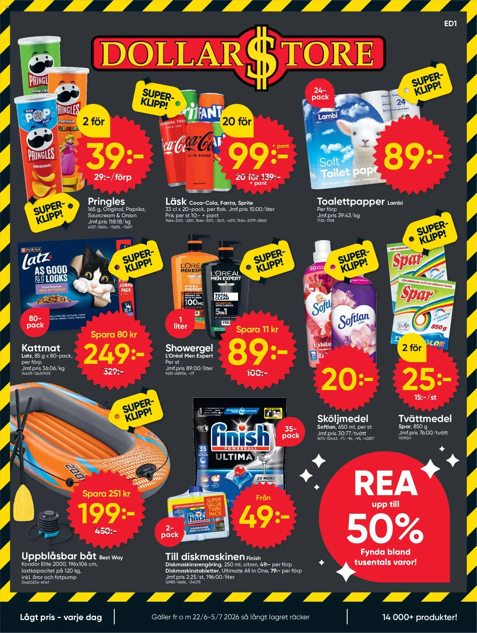 Dollar Store reklamblad aktuell från 22/05/2026 | Sida: 1