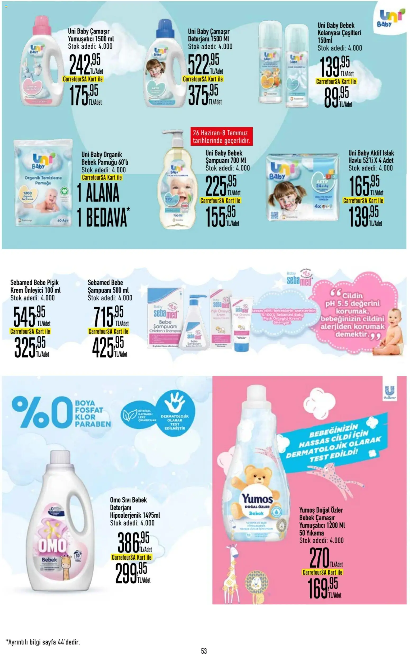 CarrefourSA Katalog - 25 Haziran 2026 tarihinden itibaren geçerlidir | Sayfa: 53
