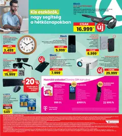 Interspar akciós újság - amely érvényes a következő dátumtól: 11.06.2026 | Oldal: 17 | Termékek: Falióra, Szőlő, Telefon, Projektor