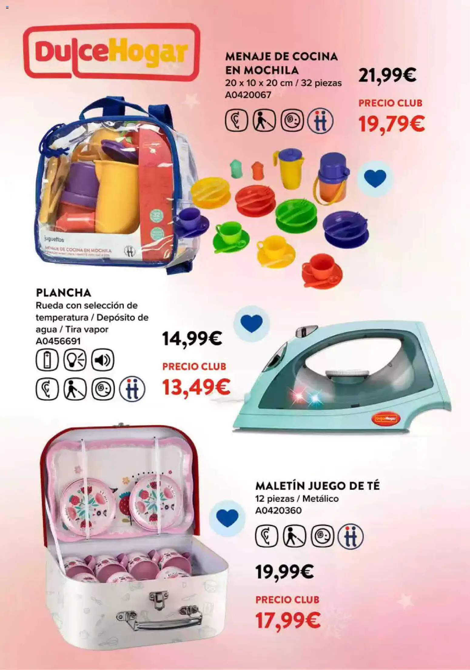 Juguettos Navidad │ válido desde el 26/10/2026 | Página: 290 | Productos: Mochila, Té, Plancha, Agua
