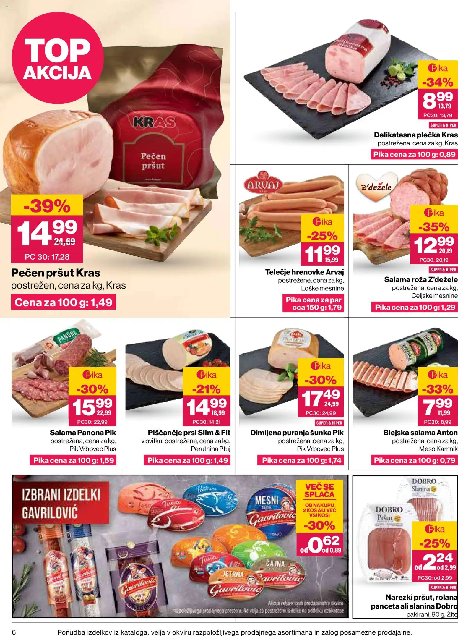 Novi Mercator katalog ponudbe – veljaven od 23.07.2026 | Stran: 6