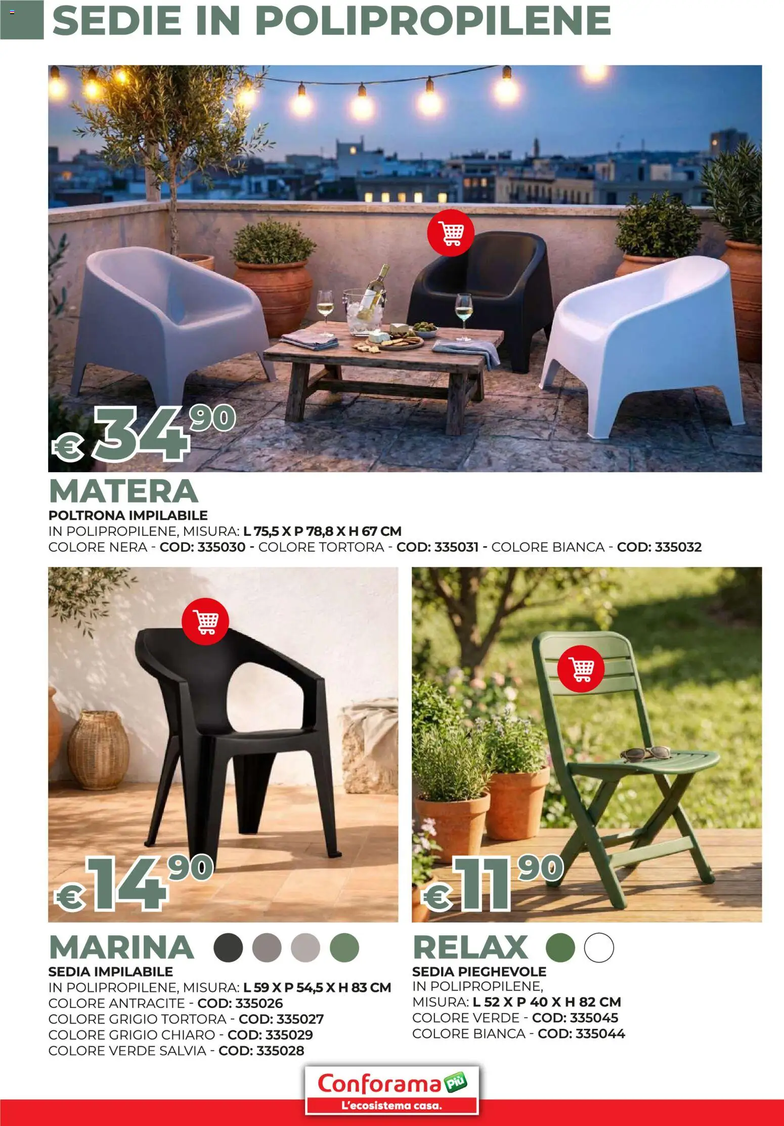 Volantino Conforama del 19/03/2026 | Pagina: 66 | Prodotti: Poltrona, Sedia