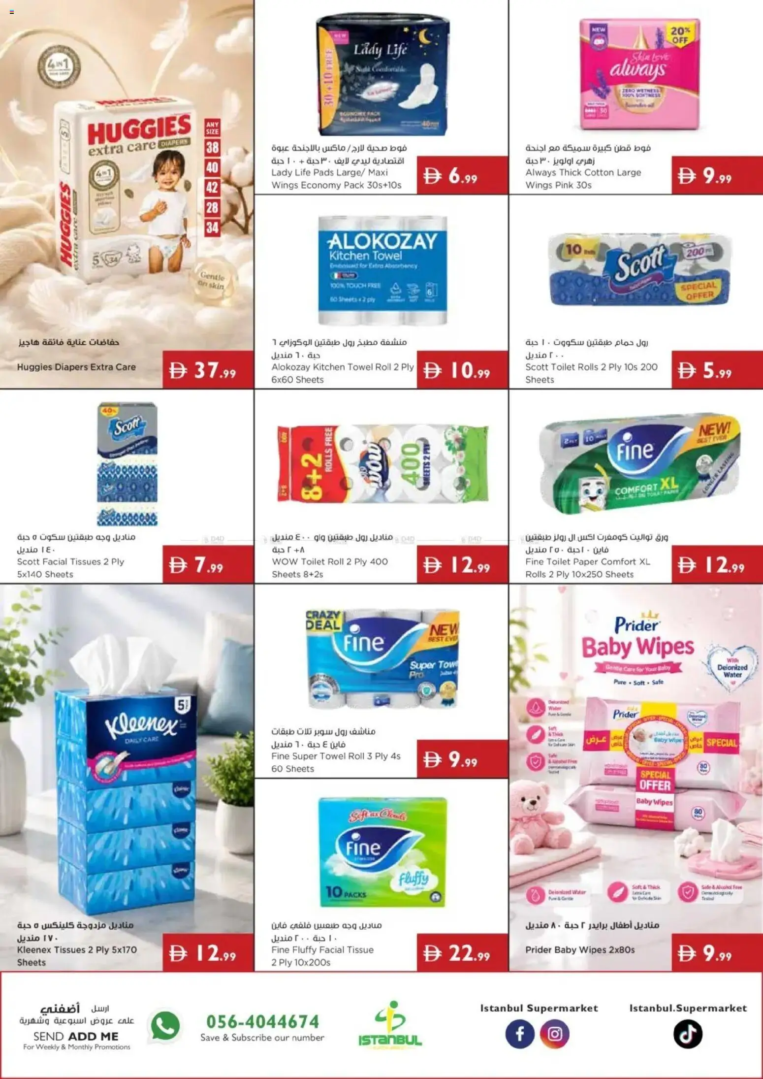 {H1} | Page: 13 | Products: Paper, Toilet paper, Pads, Toilet