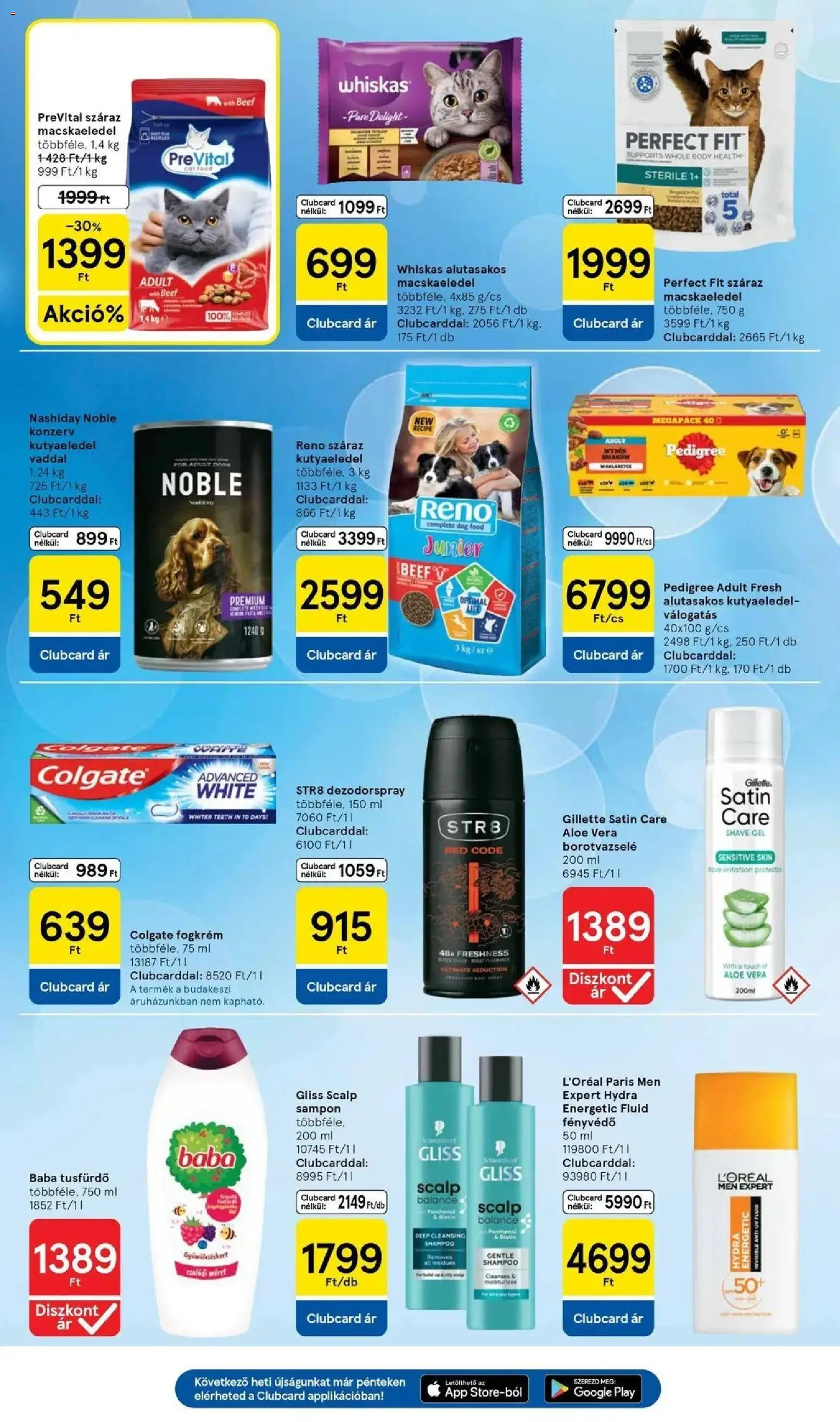 Tesco akciós ujság - amely érvényes a következő dátumtól: 2026.09.03. | Oldal: 9 | Termékek: Gillette, Kutyaeledel, Aloe vera, Fogkrém