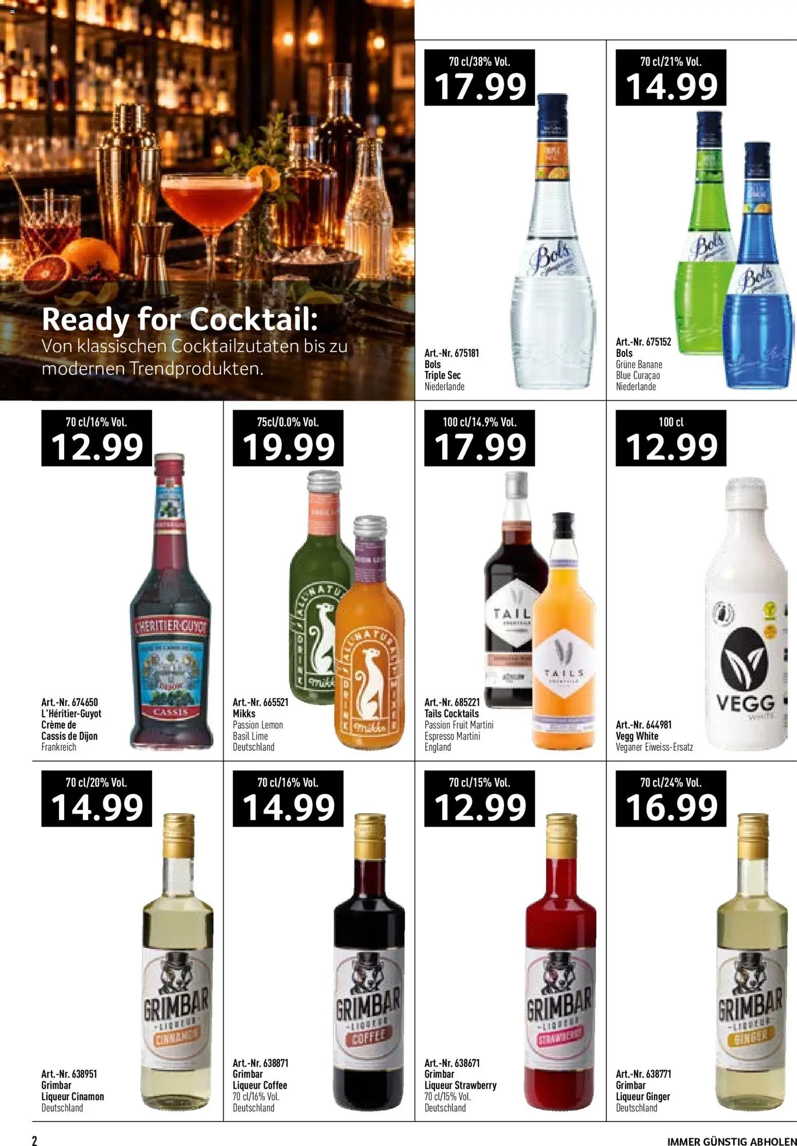 Prodega aktionen Nightlife – gültig ab 26.10.2026 | Seite: 2 | Produkte: Creme