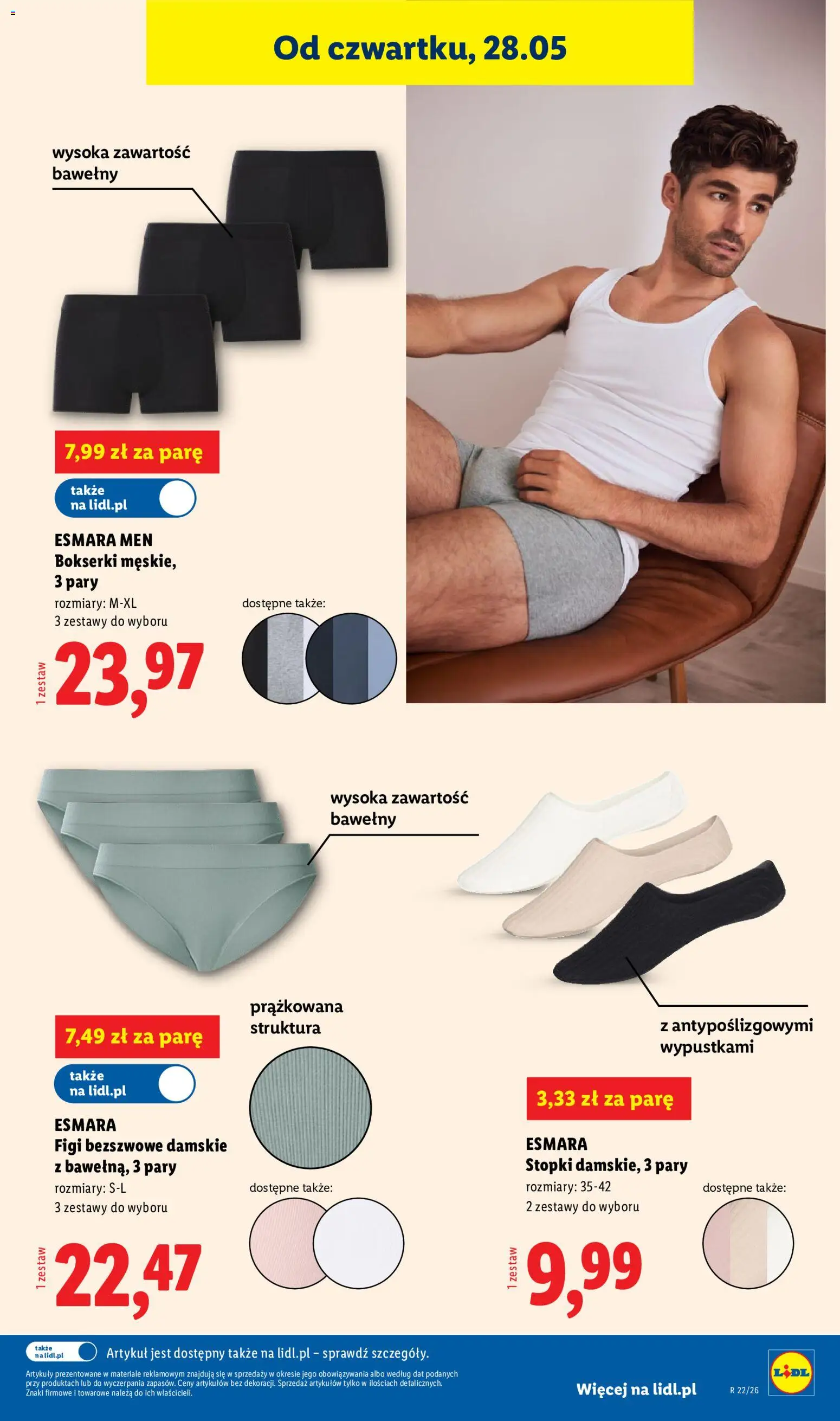 Lidl Katalog od 25.05.2026 | Strona: 33 | Produkty: Bokserki