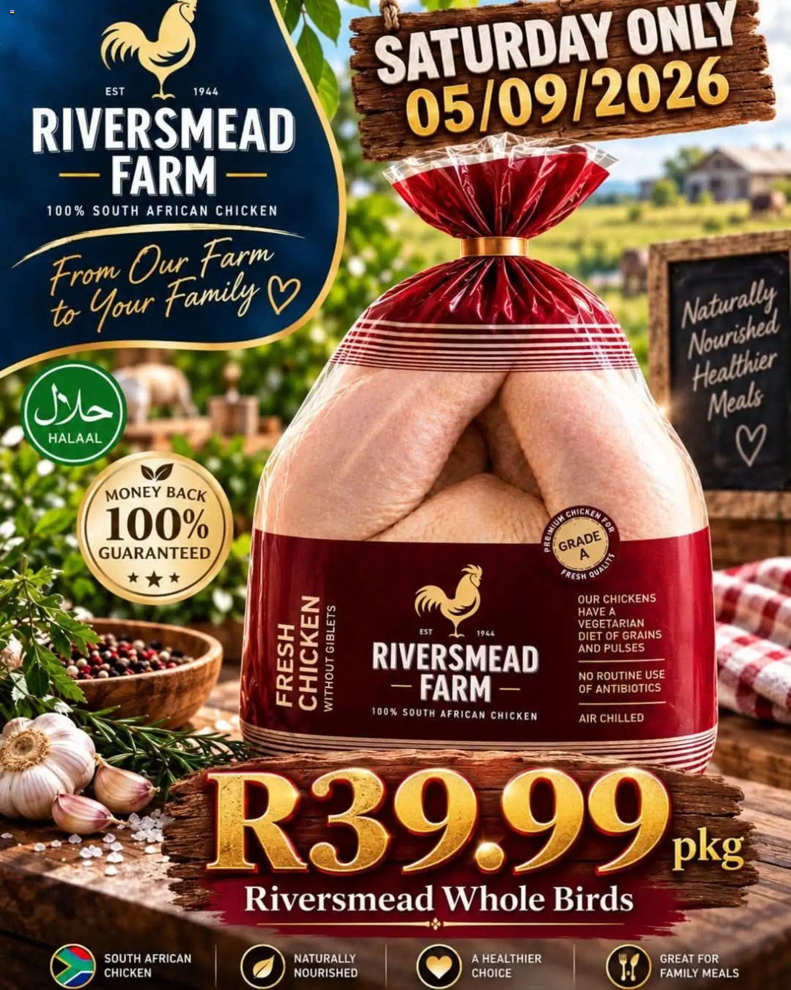 New Take n Pay catalogue – valid from 05/09/2026 | Page: 1 | Products: Chicken