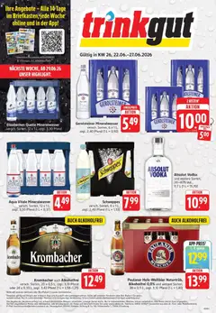 Trinkgut Prospekt ab 22.06.2026 gültig