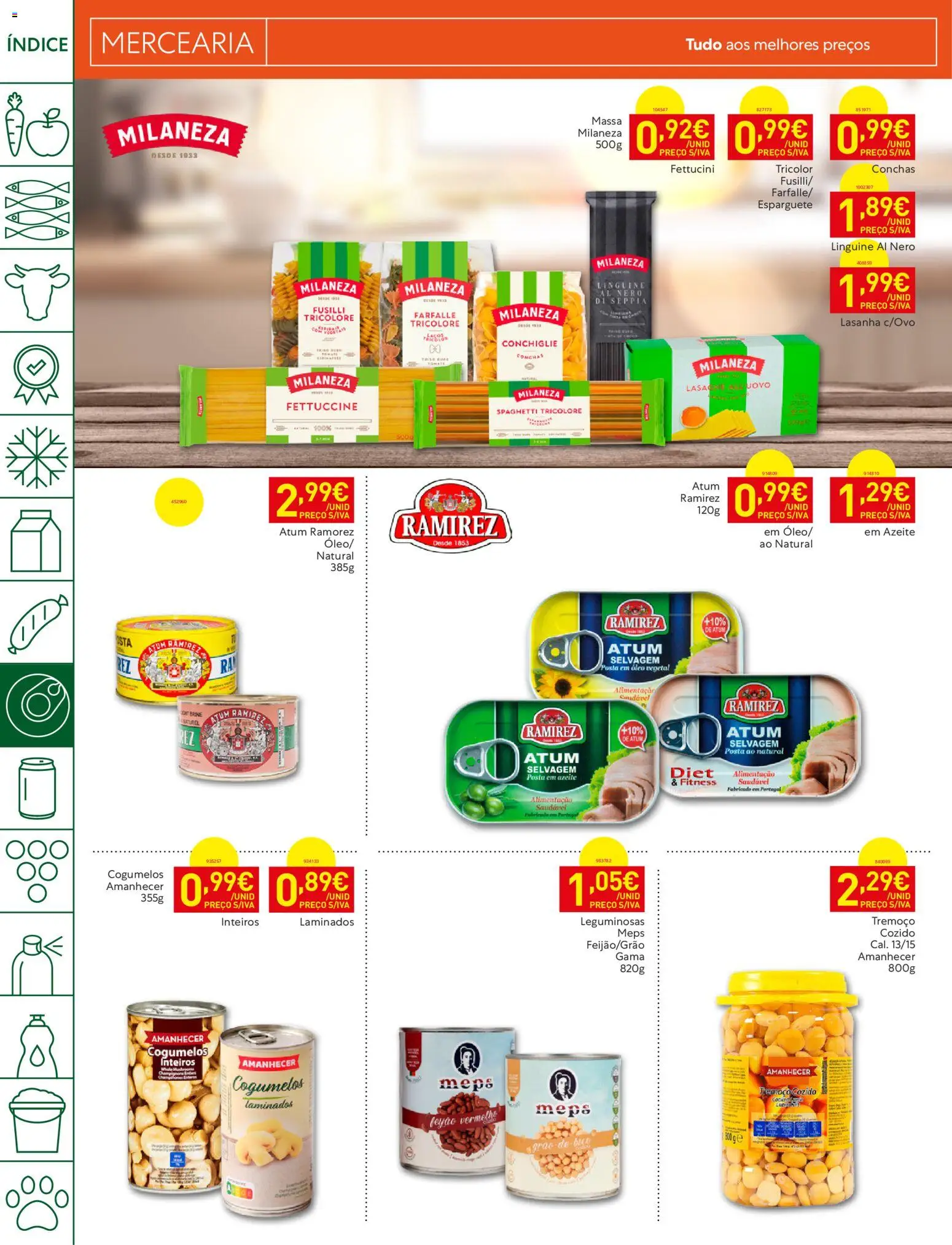 Recheio folheto Madeira │ válido de 15/09/2026 | Página: 16 | Produtos: Óleo vegetal, Lasanha, Óleo, Cogumelos
