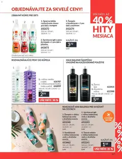 Avon leták platný od 01.07.2026 | Strana: 166 | Produkty: Šampón, Kondicionér, Telové mlieko, Pena do kúpeľa