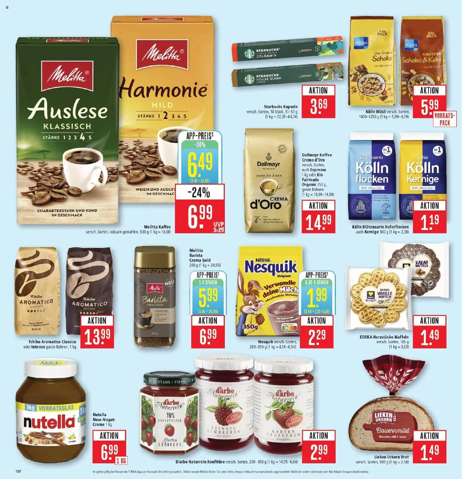 Marktkauf Prospekt Kirchheim – gültig ab 08.06.2026 | Seite: 24 | Produkte: Nesquik, Kolln, Creme, Dallmayr
