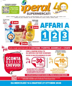 Anteprima del volantino Iperal volantino valido a partire dal 14/10/2026