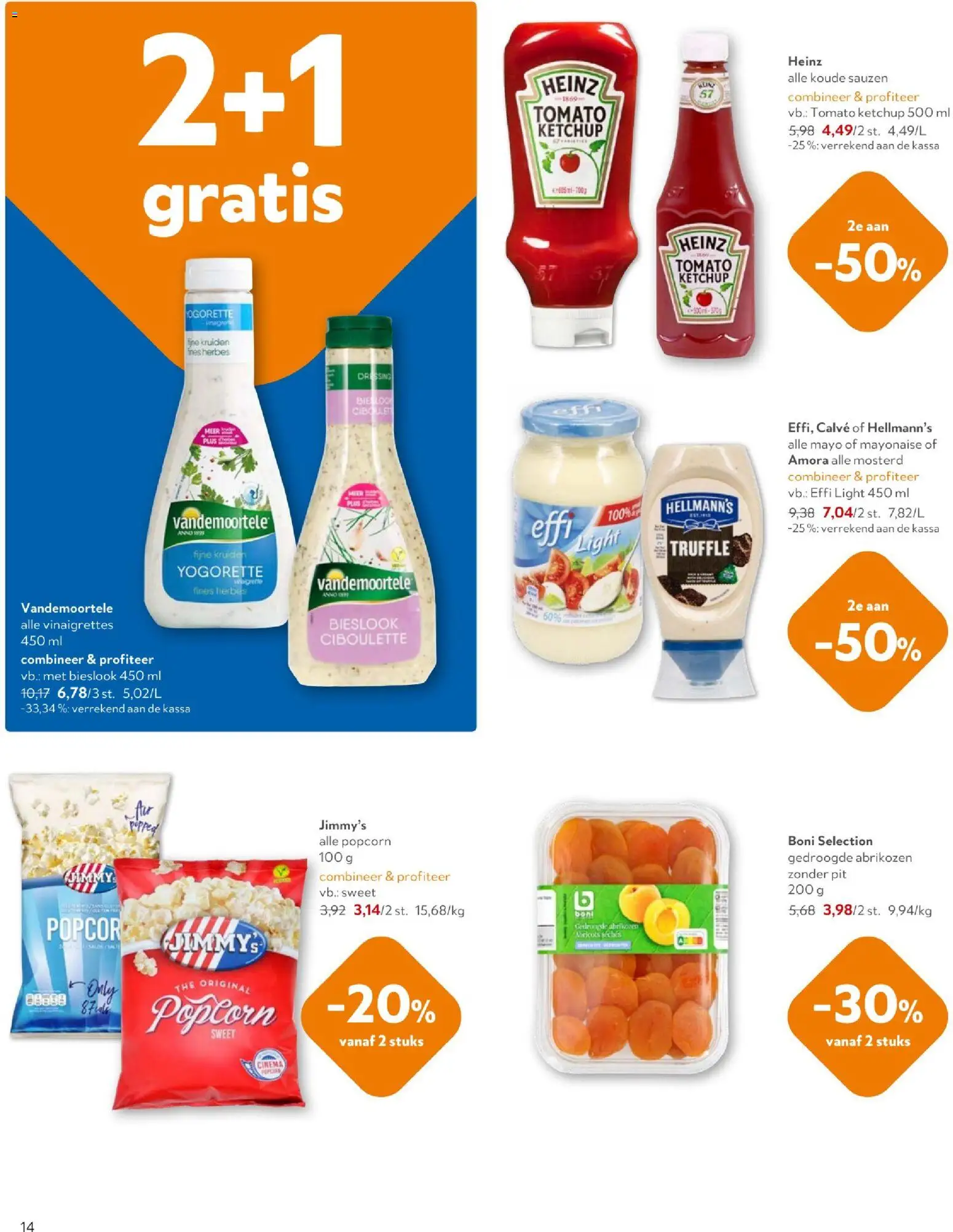 {H1} | Pagina: 14 | Producten: Sauzen, Abrikozen, Kruiden, Mayonaise
