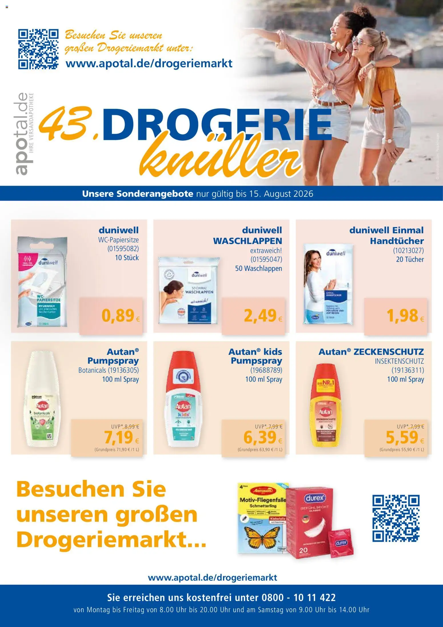 Apotal Sonderpost Drogerieknüller (ab 19.06.2026) zum Blättern catalogue cover