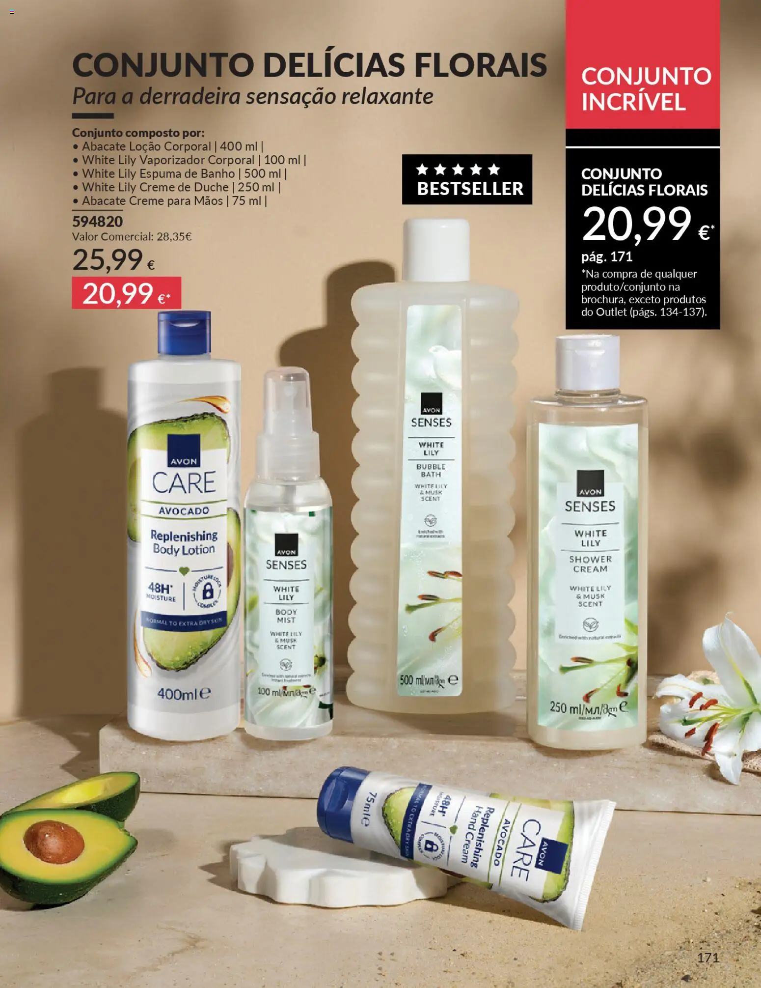 Catálogo Avon Campanha 4 │ válido de 01.04.2026 | Página: 171 | Produtos: Creme para mãos, Banho, Abacate, Creme