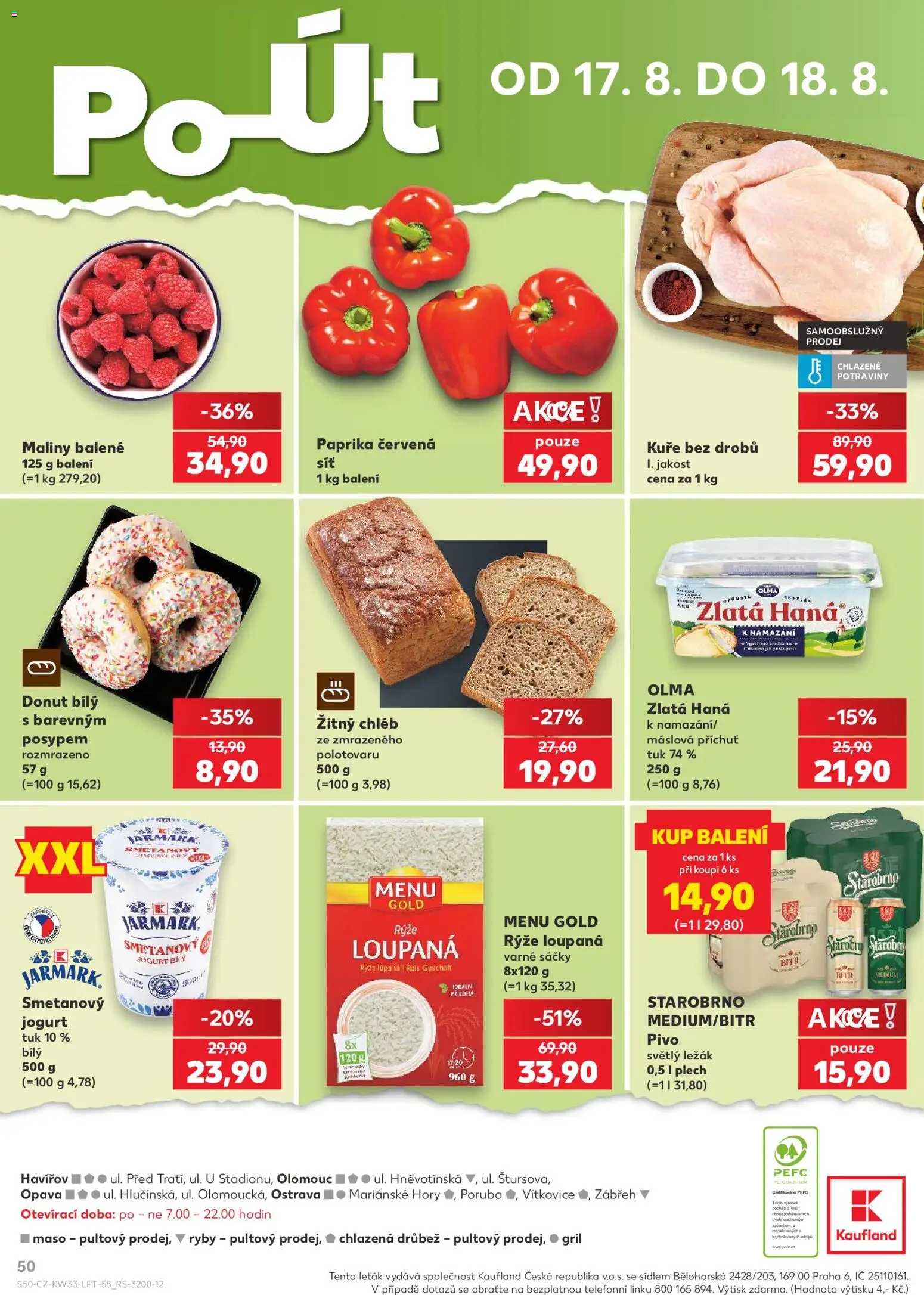 Kaufland leták - Ostrava od 12.08.2026 | Strana: 50