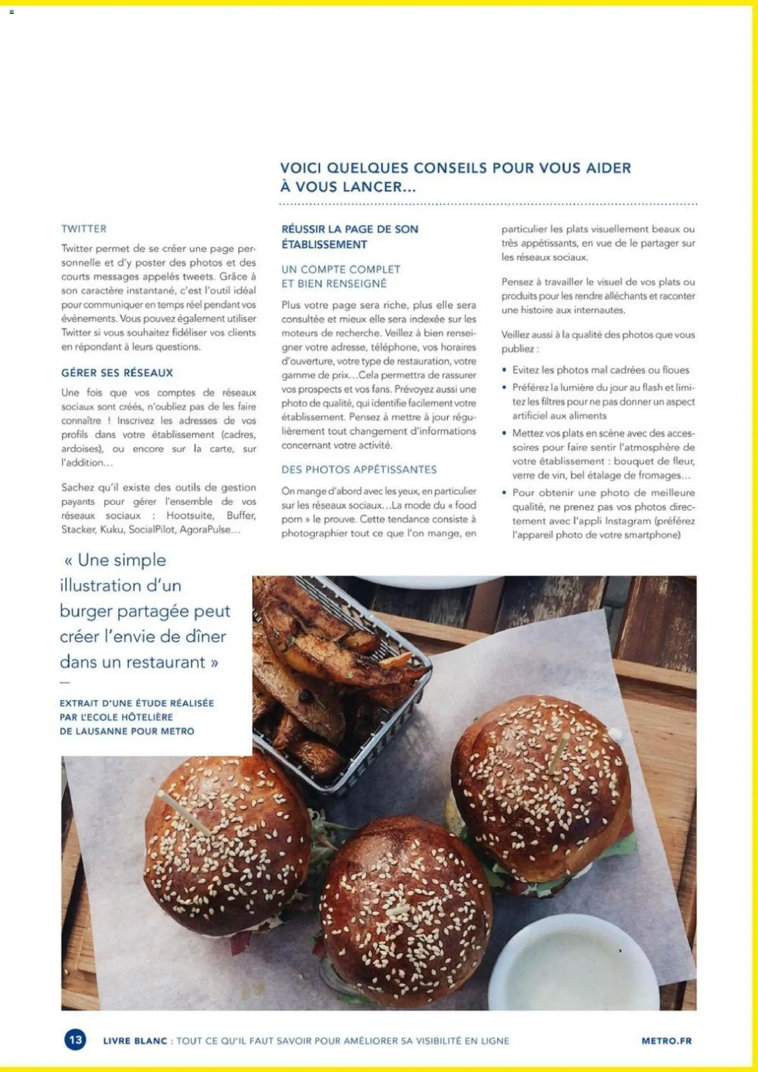 {H1} | Page: 13 | Produits: Smartphone, Outils, Burger, Aliments