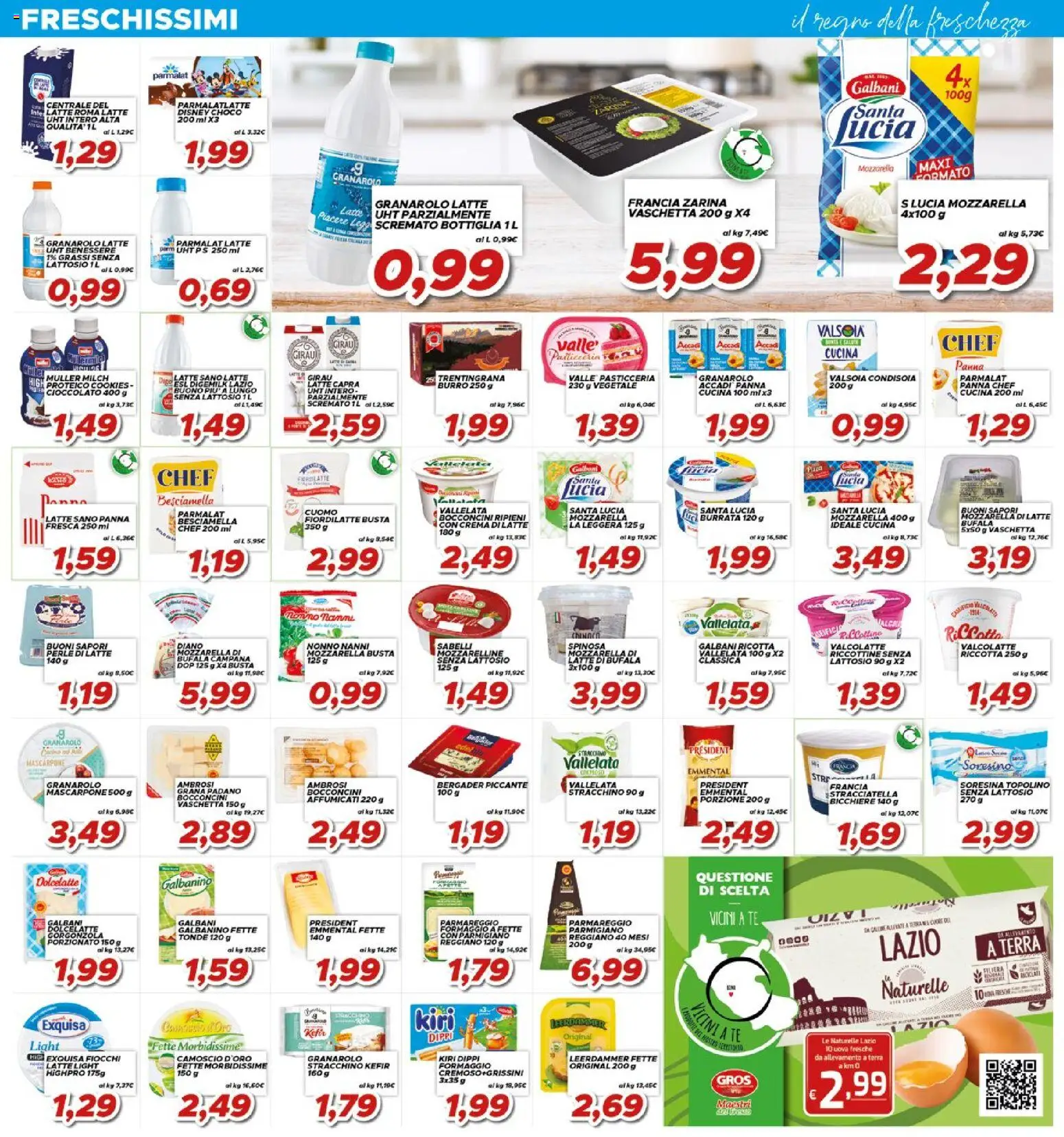 Volantino Ma Supermercati del 12/08/2026 | Pagina: 7 | Prodotti: Tè, Mozzarella, Latte, Stracchino
