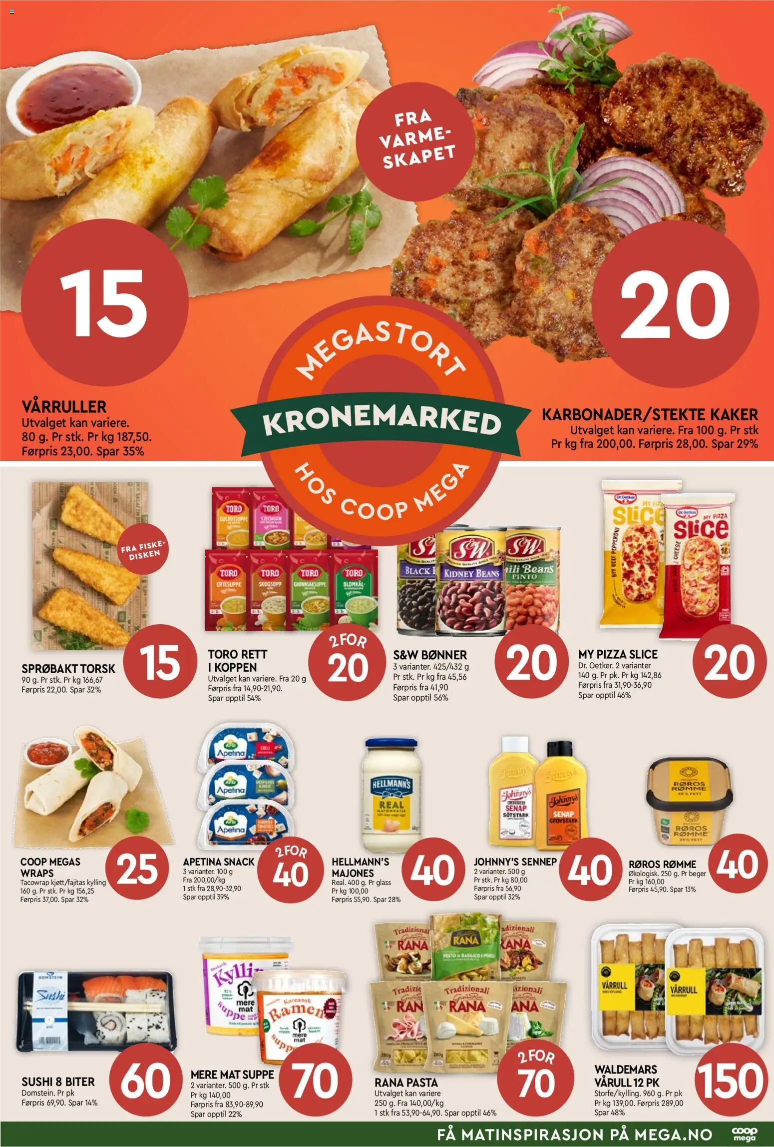 {H1} | Side: 3 | Produkter: Sushi, Pizza, Rømme, Glass