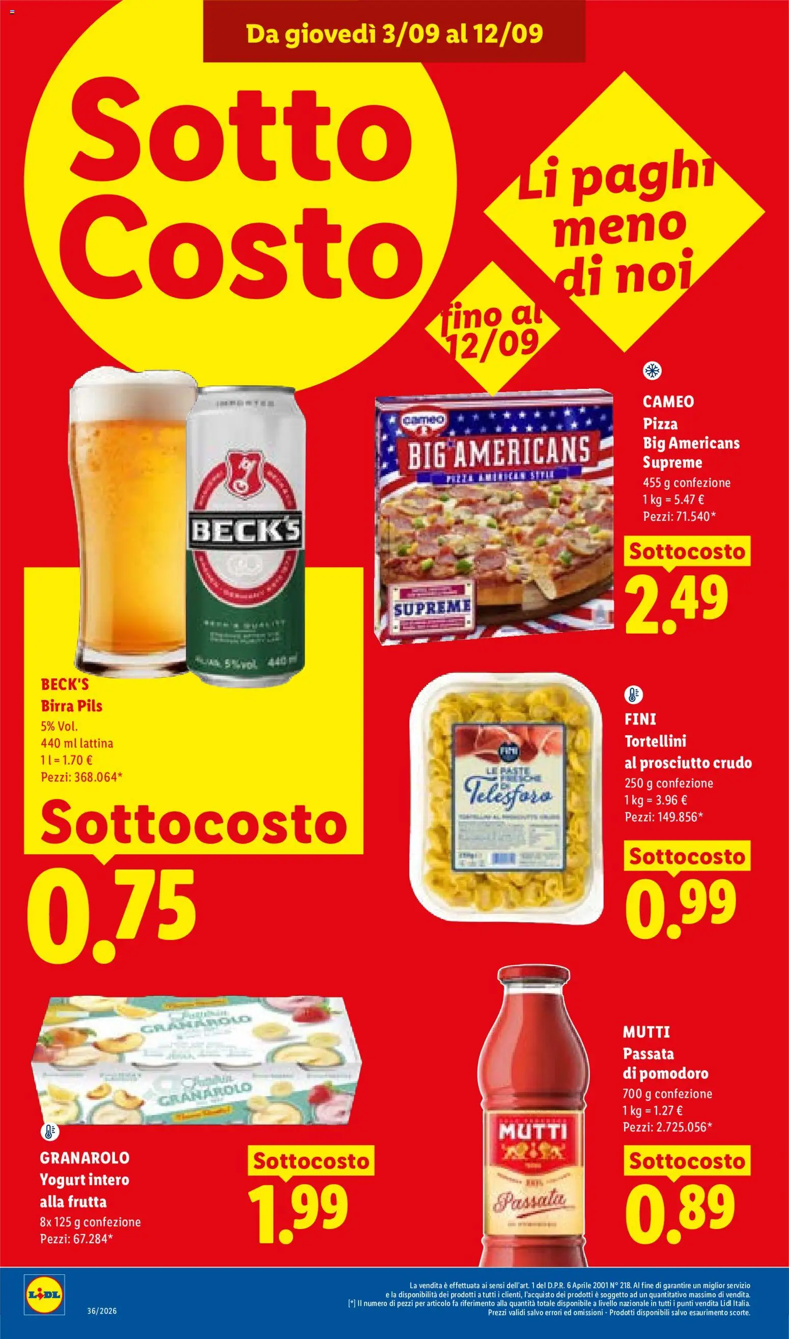 Volantino Lidl del 03/09/2026 | Pagina: 4