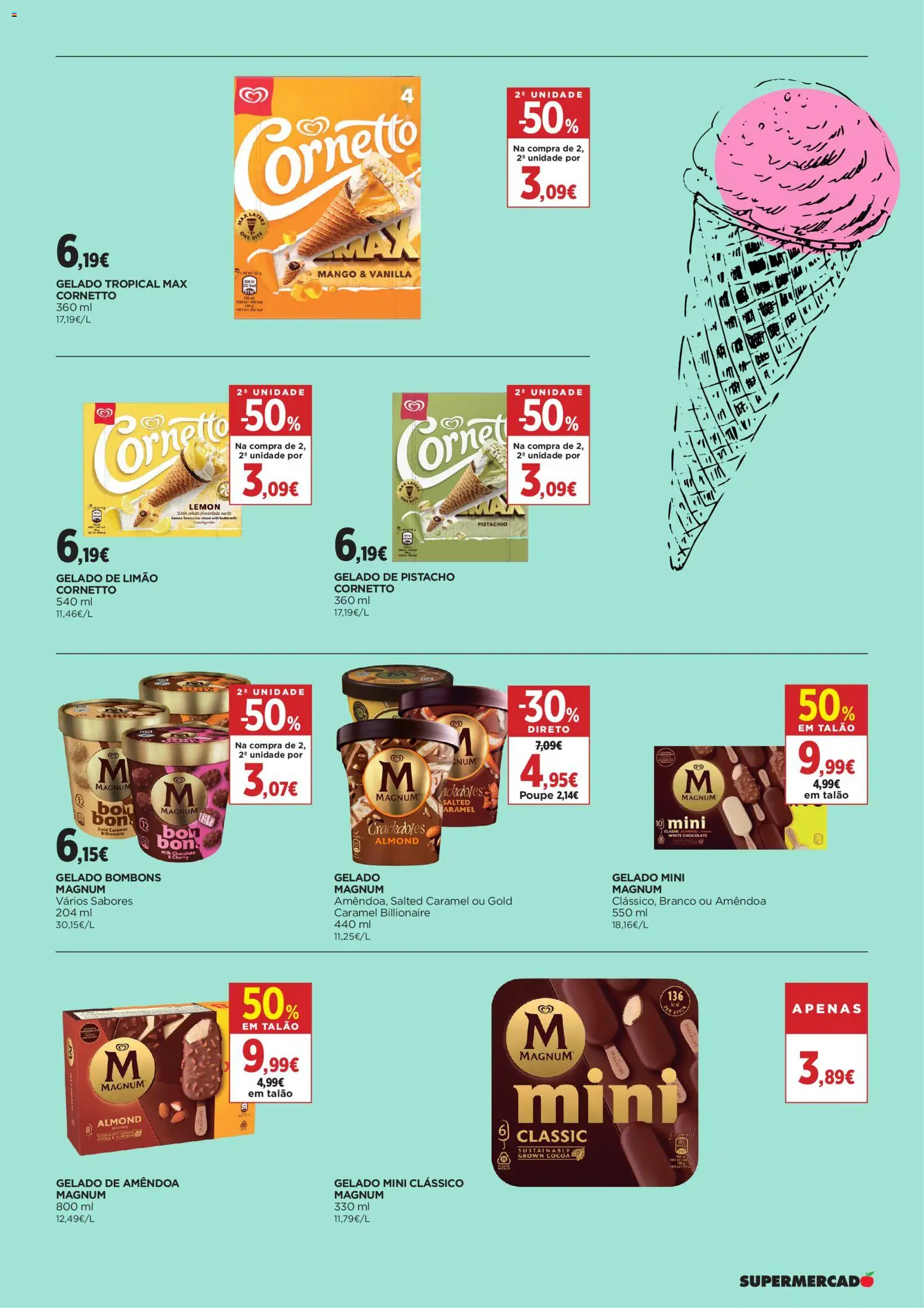 El Corte Ingles folheto │ válido de 10/07/2026 | Página: 3 | Produtos: Gelado, Chocolate